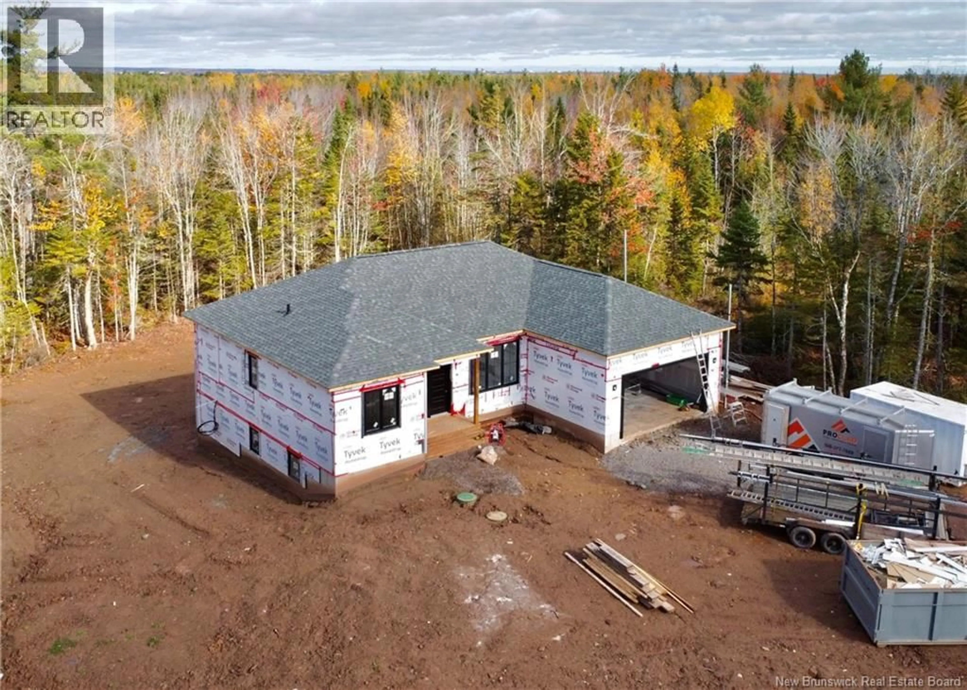 A pic from outside/outdoor area/front of a property/back of a property/a pic from drone, building for 38 MAEFIELD STREET, Lower Coverdale New Brunswick E1J0E7
