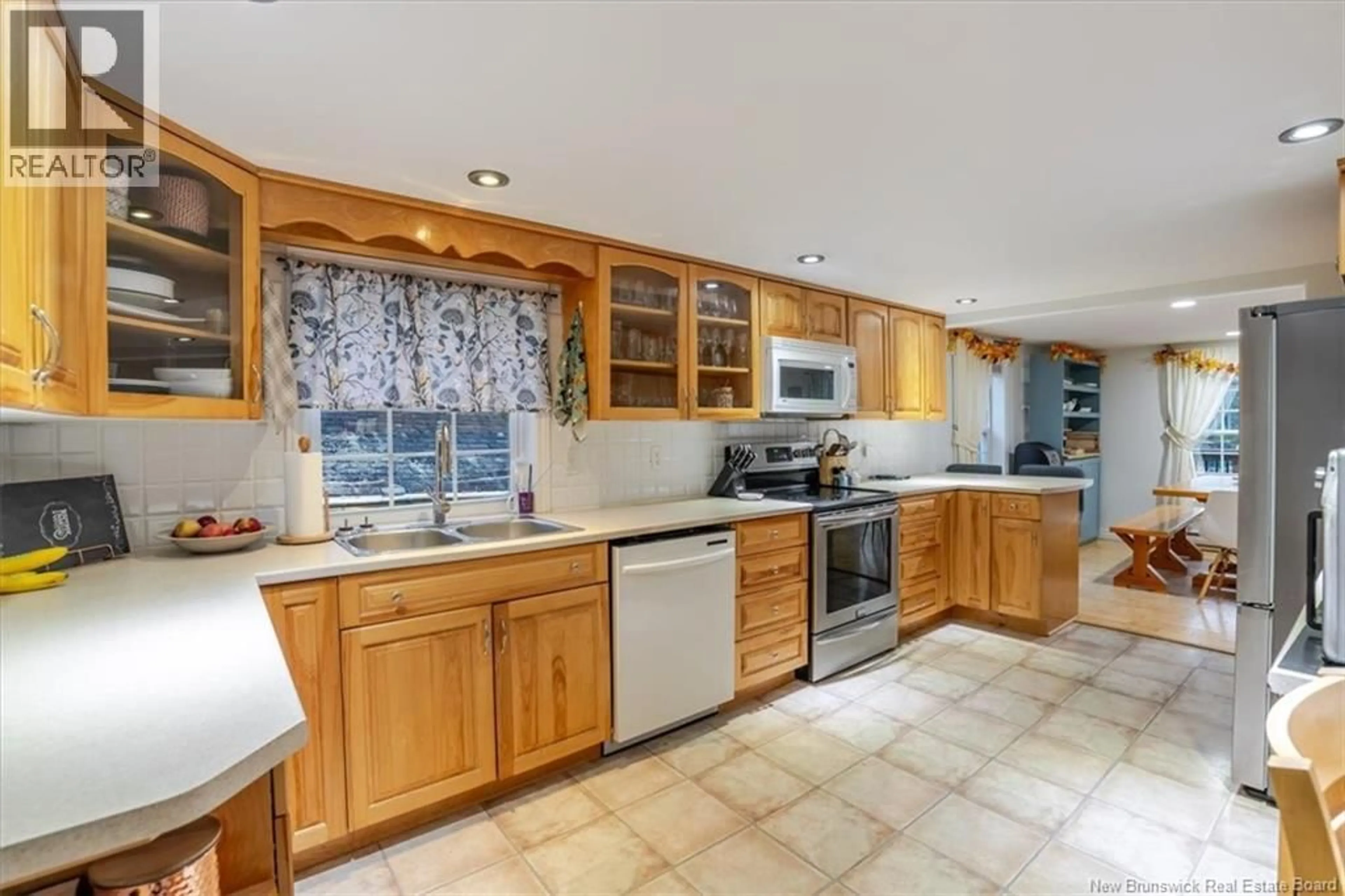Open concept kitchen, ceramic/tile floor for 180 DOUGLAS LAKE ROAD, Saint John New Brunswick E2N1T2