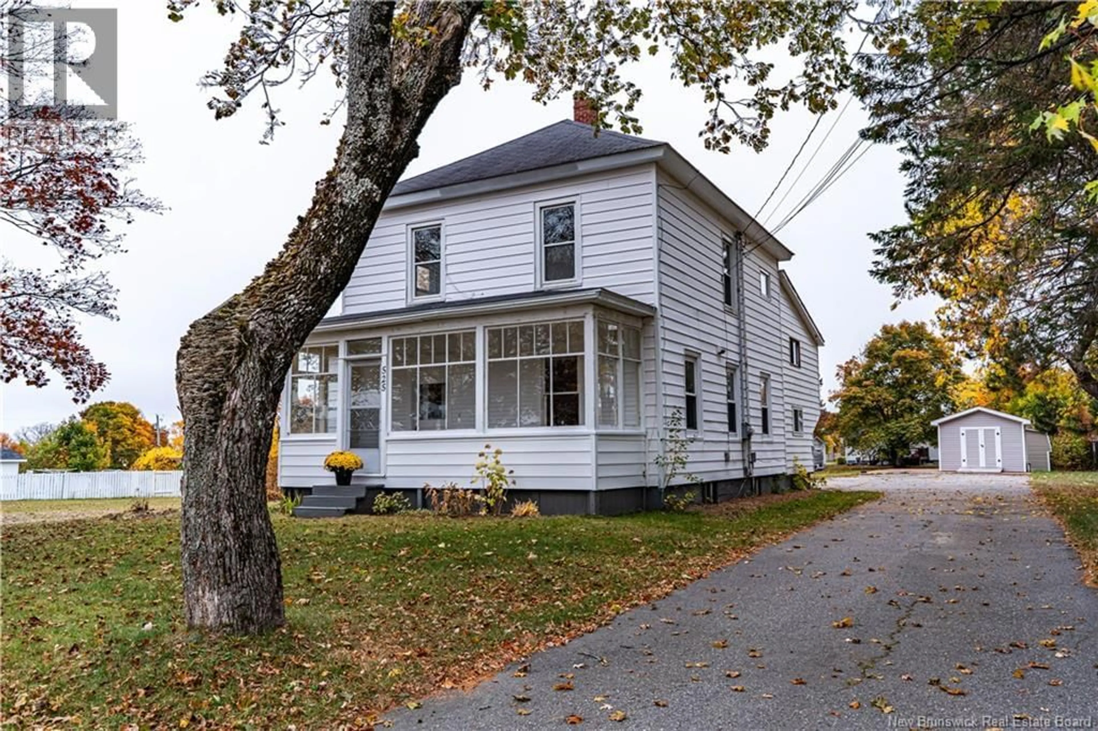 Home with vinyl exterior material, street for 525 NEWCASTLE BOULEVARD, Miramichi New Brunswick E1V2X5