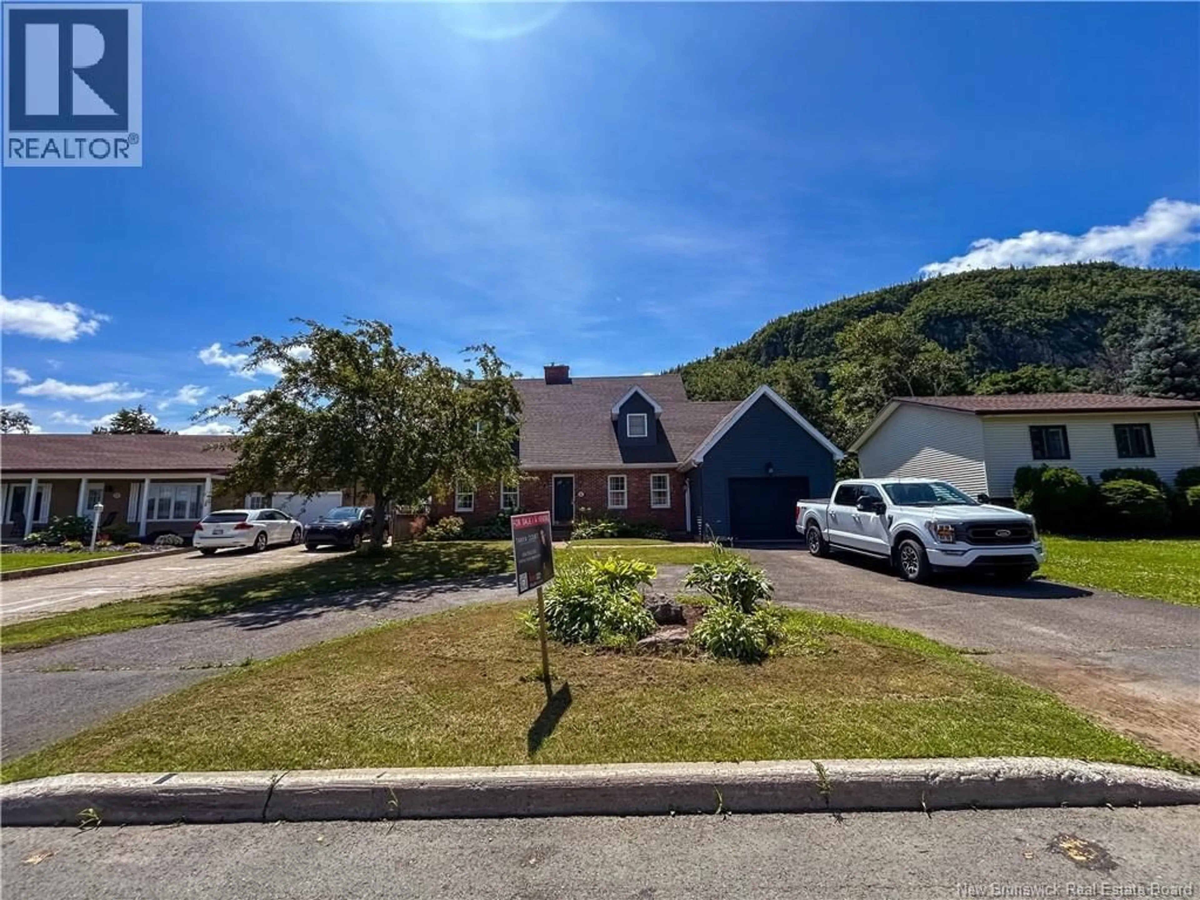 A pic from outside/outdoor area/front of a property/back of a property/a pic from drone, street for 22 WALKER CRESCENT, Campbellton New Brunswick E3N3N8