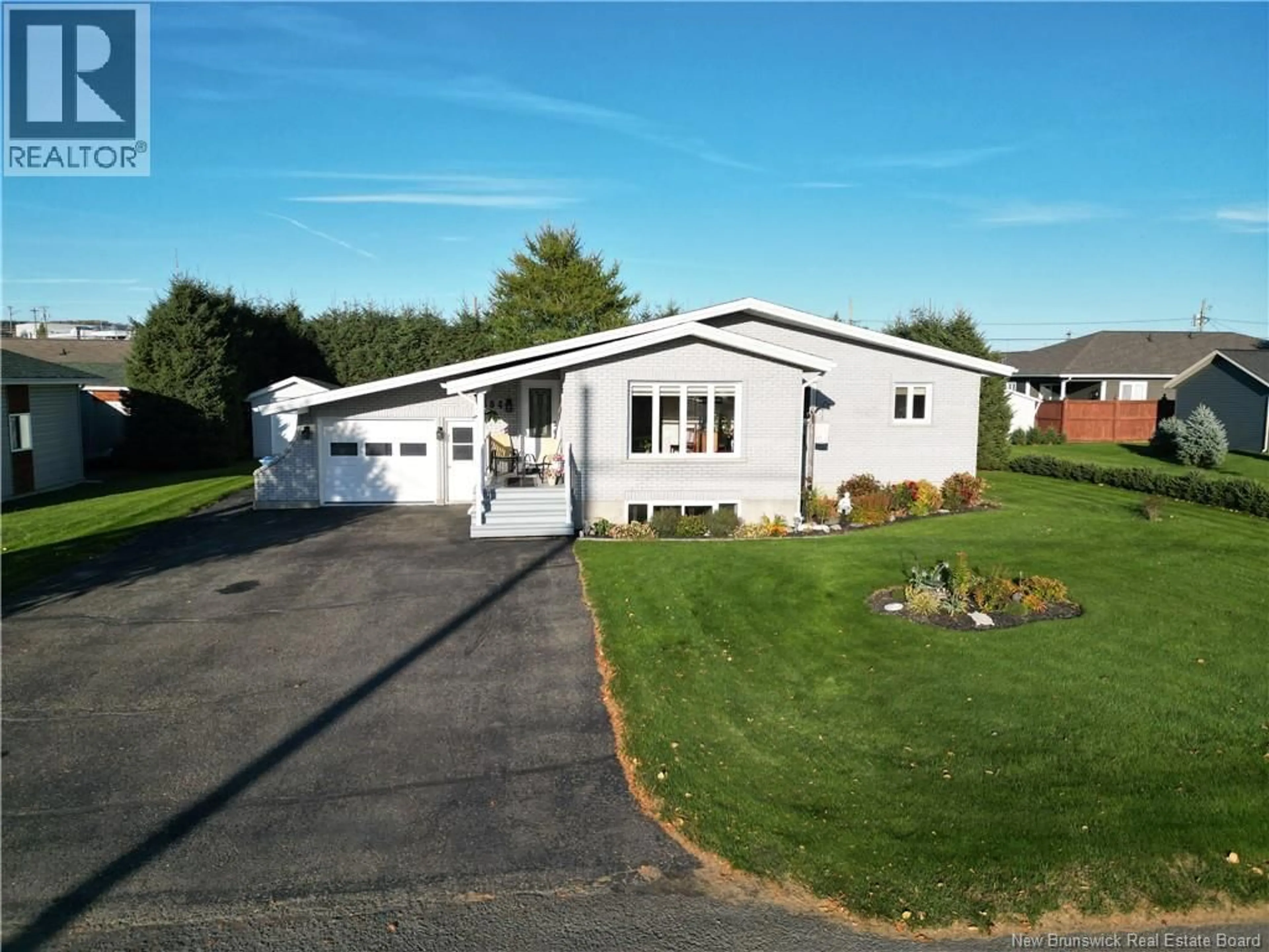 Home with vinyl exterior material, street for 384 TAYLOR STREET, Grand Falls New Brunswick E3Y3V9