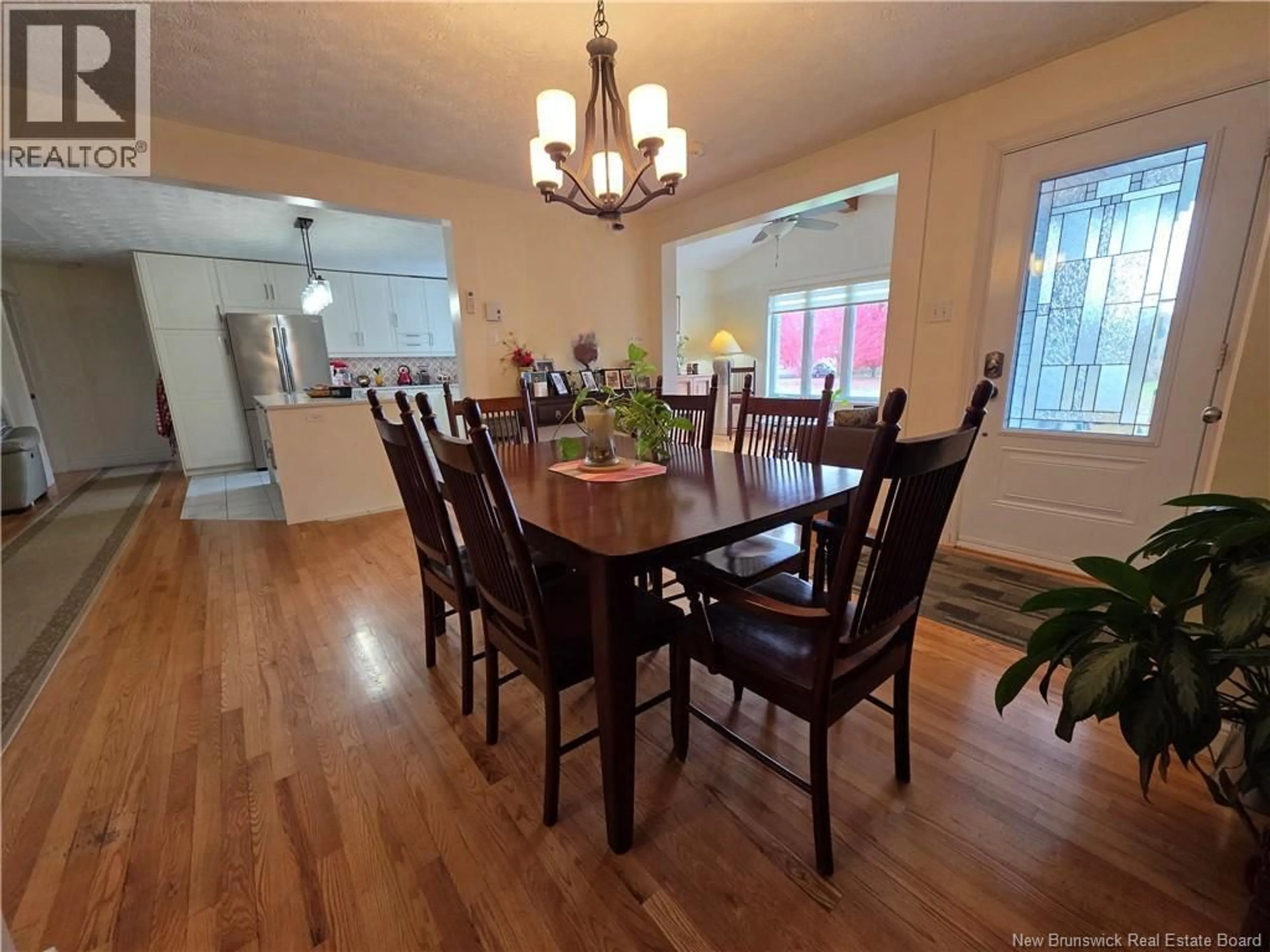 Dining room, wood/laminate floor for 384 TAYLOR STREET, Grand Falls New Brunswick E3Y3V9