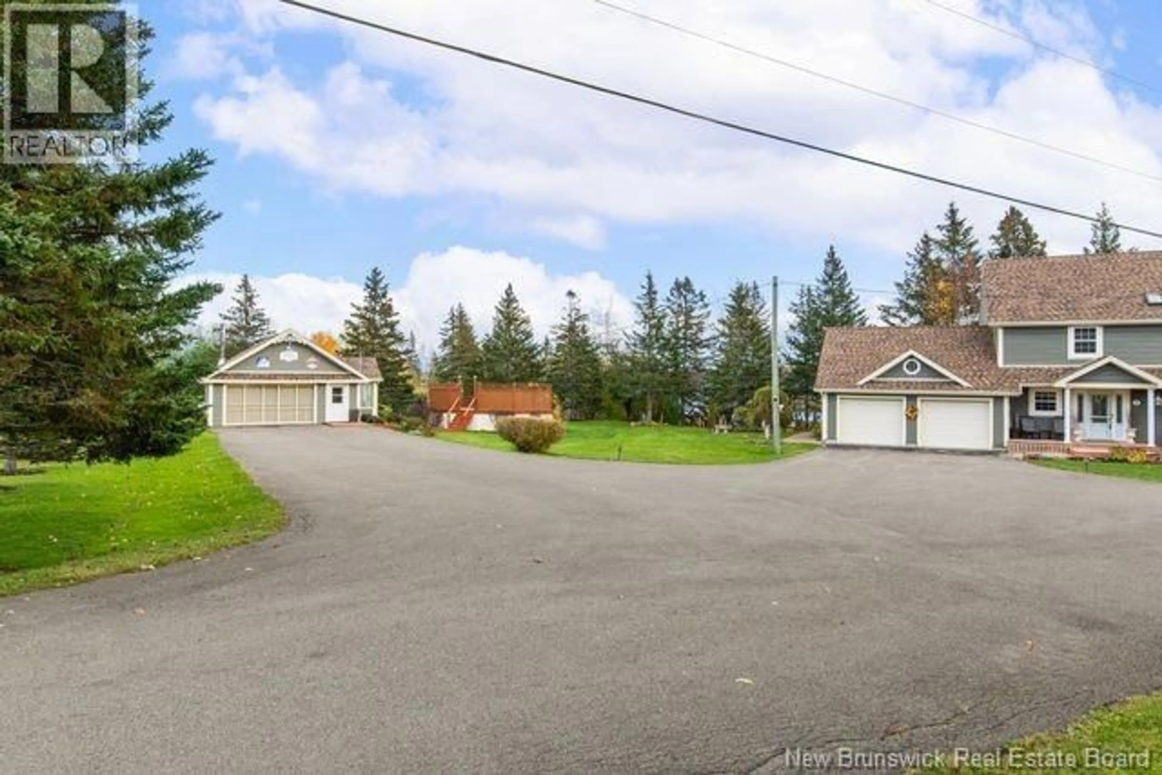 A pic from outside/outdoor area/front of a property/back of a property/a pic from drone, street for 178 ROUTE 535, Notre-Dame New Brunswick E4V2K7