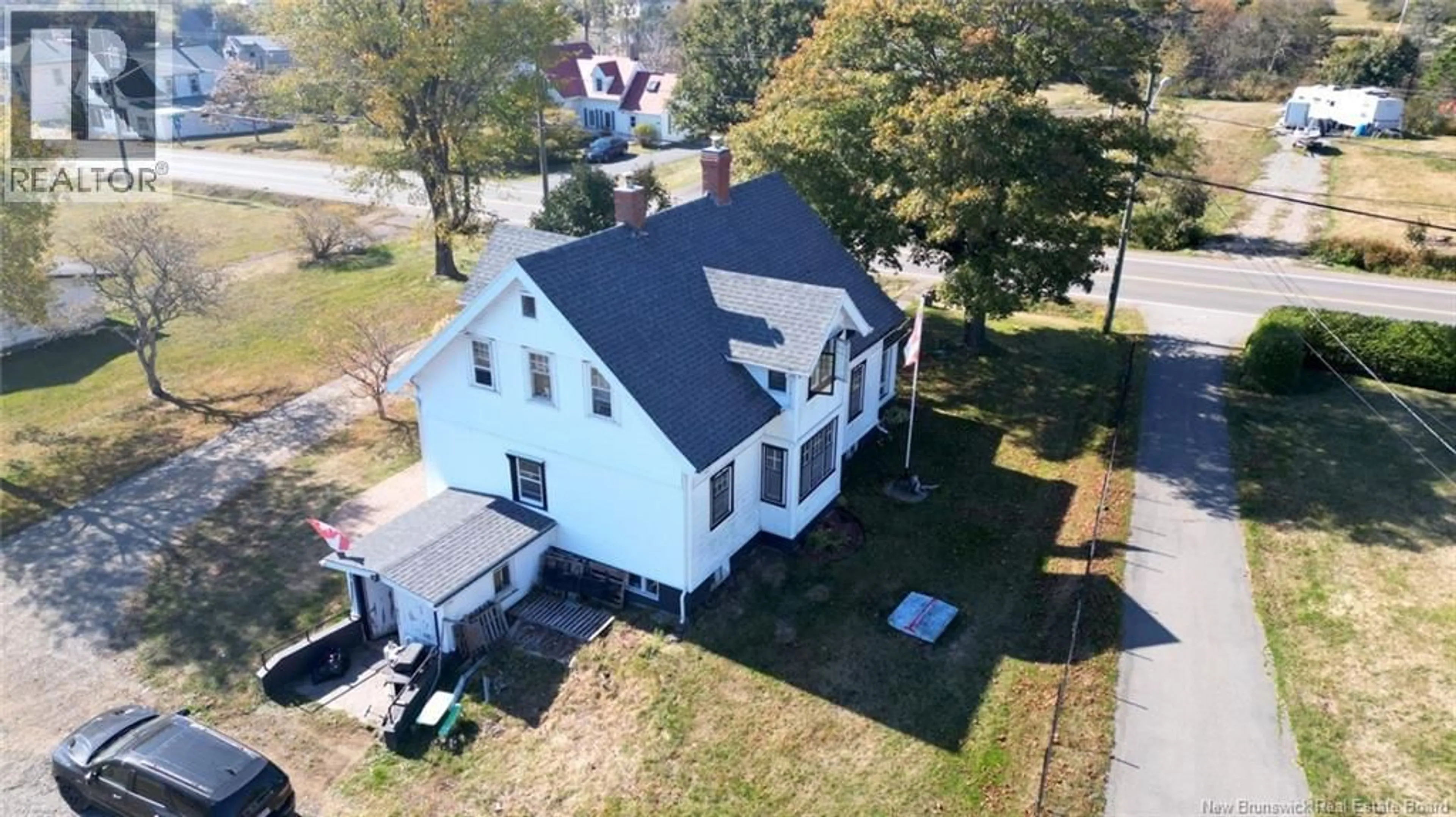 A pic from outside/outdoor area/front of a property/back of a property/a pic from drone, building for 1853 ROUTE 776, Grand Manan New Brunswick E5G3H1