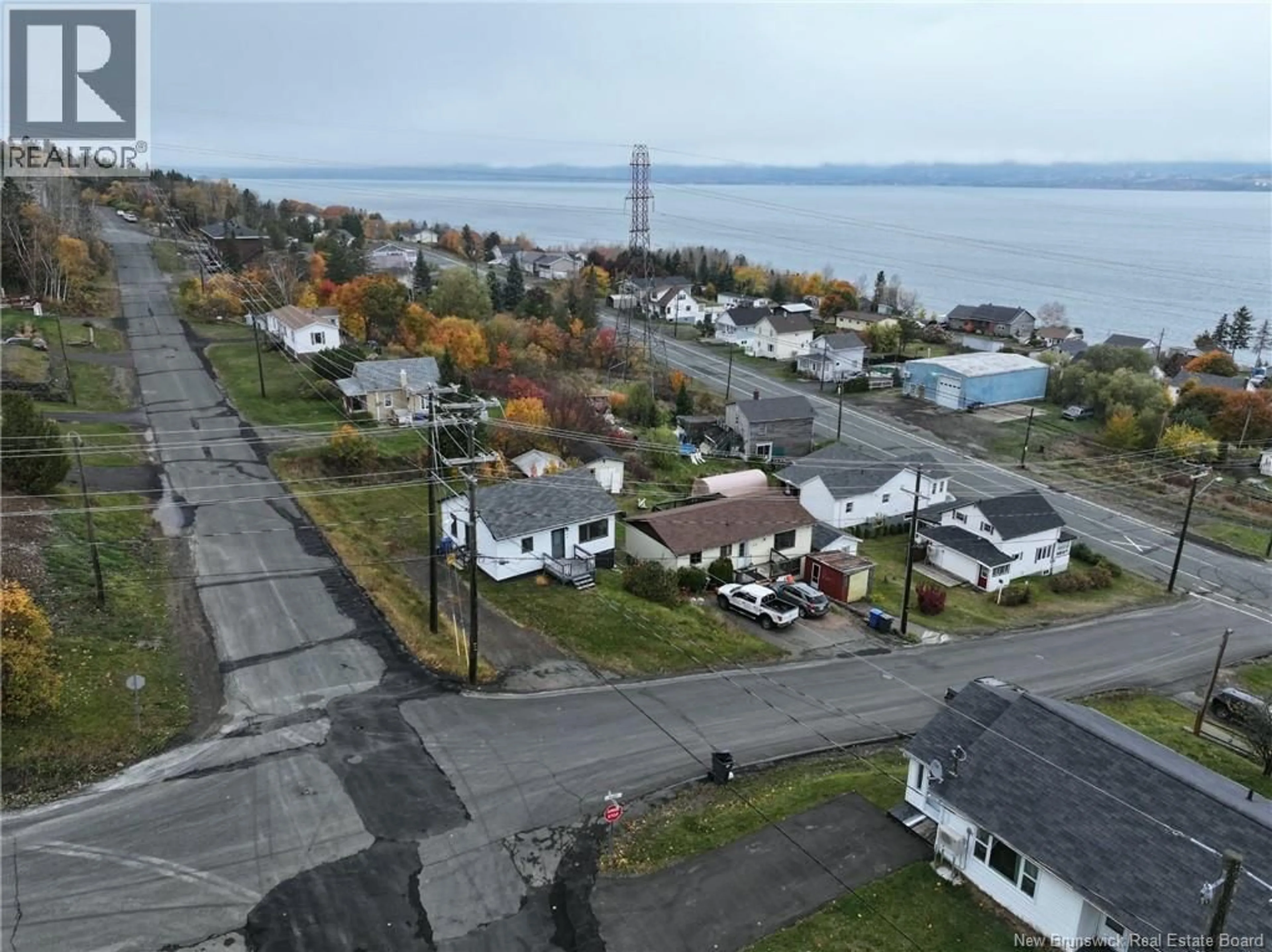 A pic from outside/outdoor area/front of a property/back of a property/a pic from drone, water/lake/river/ocean view for 138 BEARSE STREET, Dalhousie New Brunswick E8C1E6