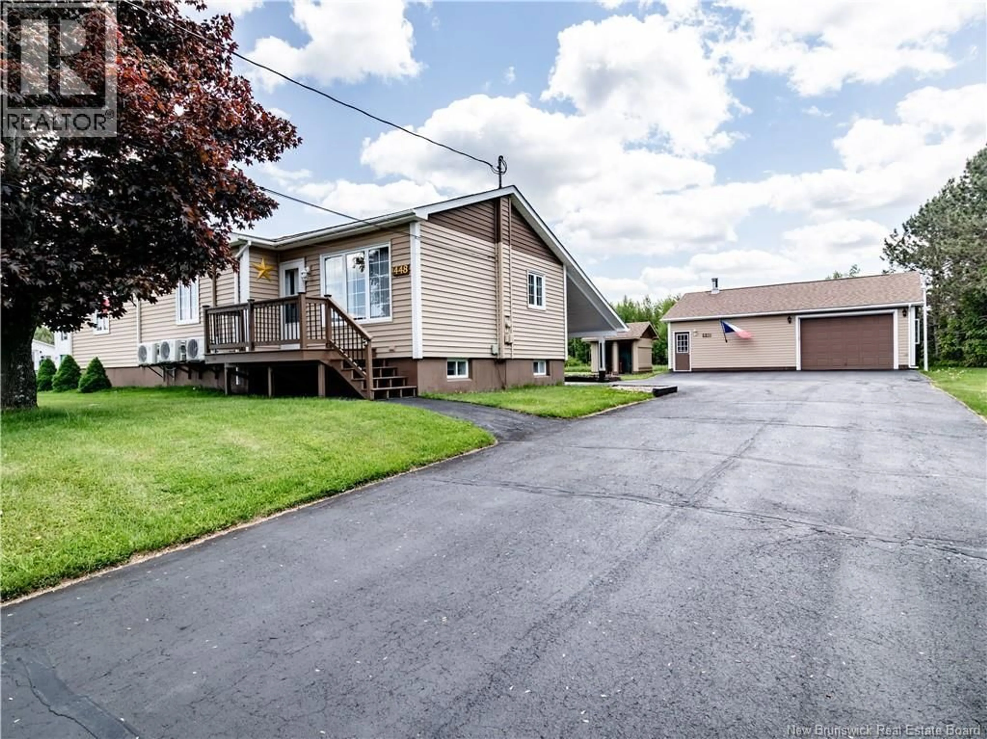 A pic from outside/outdoor area/front of a property/back of a property/a pic from drone, street for 448 CAP SAINT-LOUIS DRIVE, Saint-Louis-De-Kent New Brunswick E4X1P9