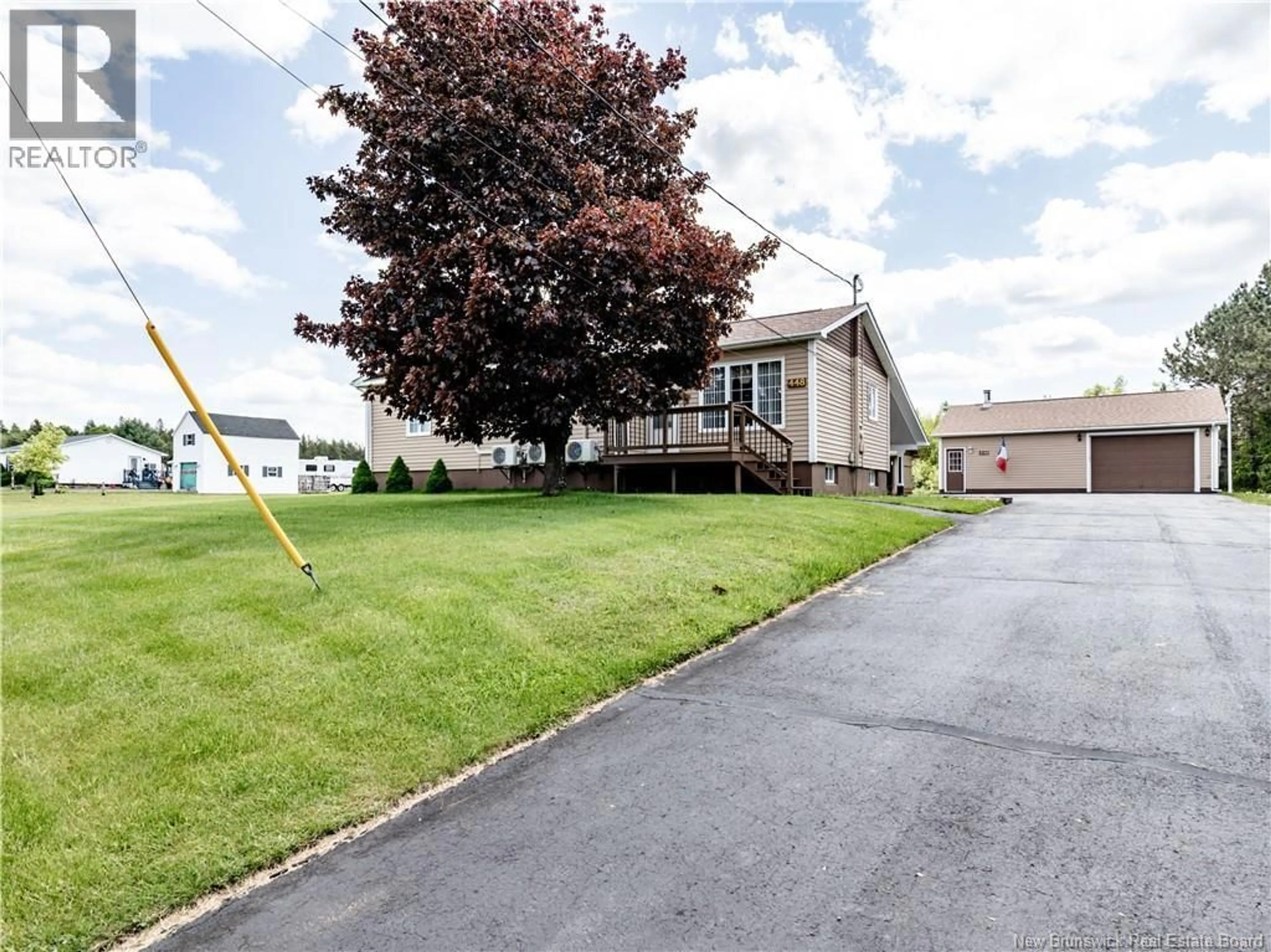 A pic from outside/outdoor area/front of a property/back of a property/a pic from drone, street for 448 CAP SAINT-LOUIS DRIVE, Saint-Louis-De-Kent New Brunswick E4X1P9
