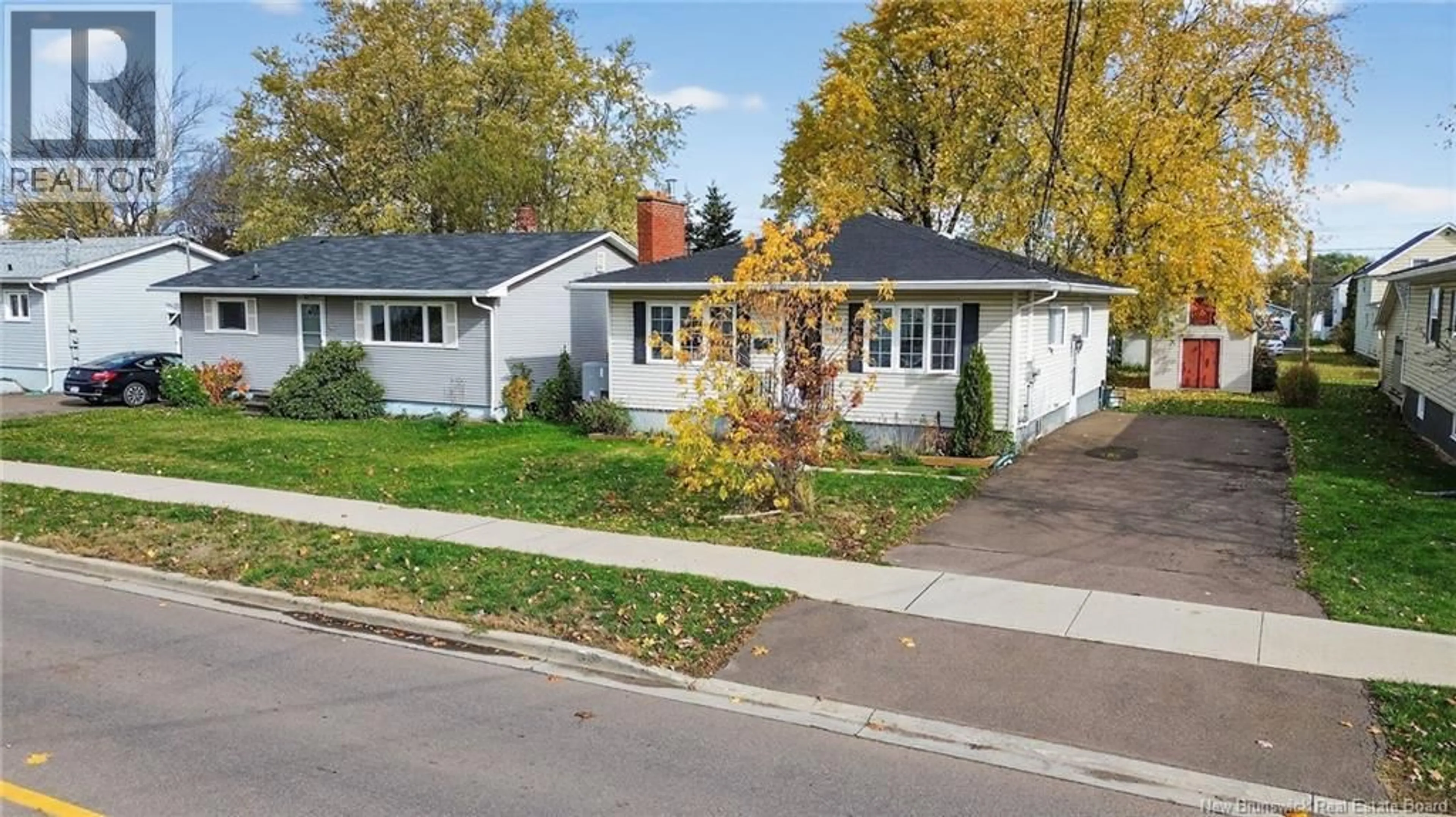 Home with vinyl exterior material, street for 133 PURDY AVENUE, Moncton New Brunswick E1C7W3