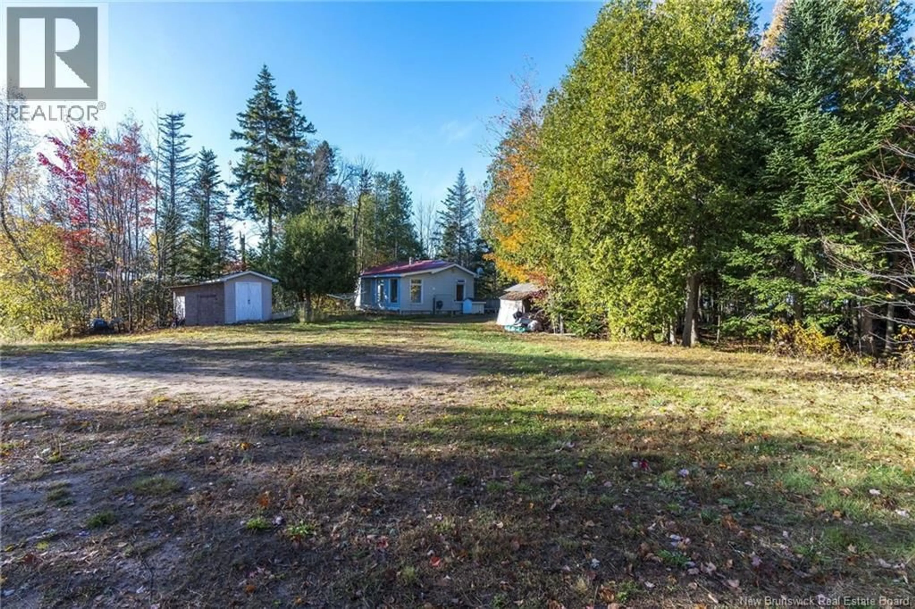 A pic from outside/outdoor area/front of a property/back of a property/a pic from drone, forest/trees view for 3821 ROUTE 530, Grande-Digue New Brunswick E4R5H6
