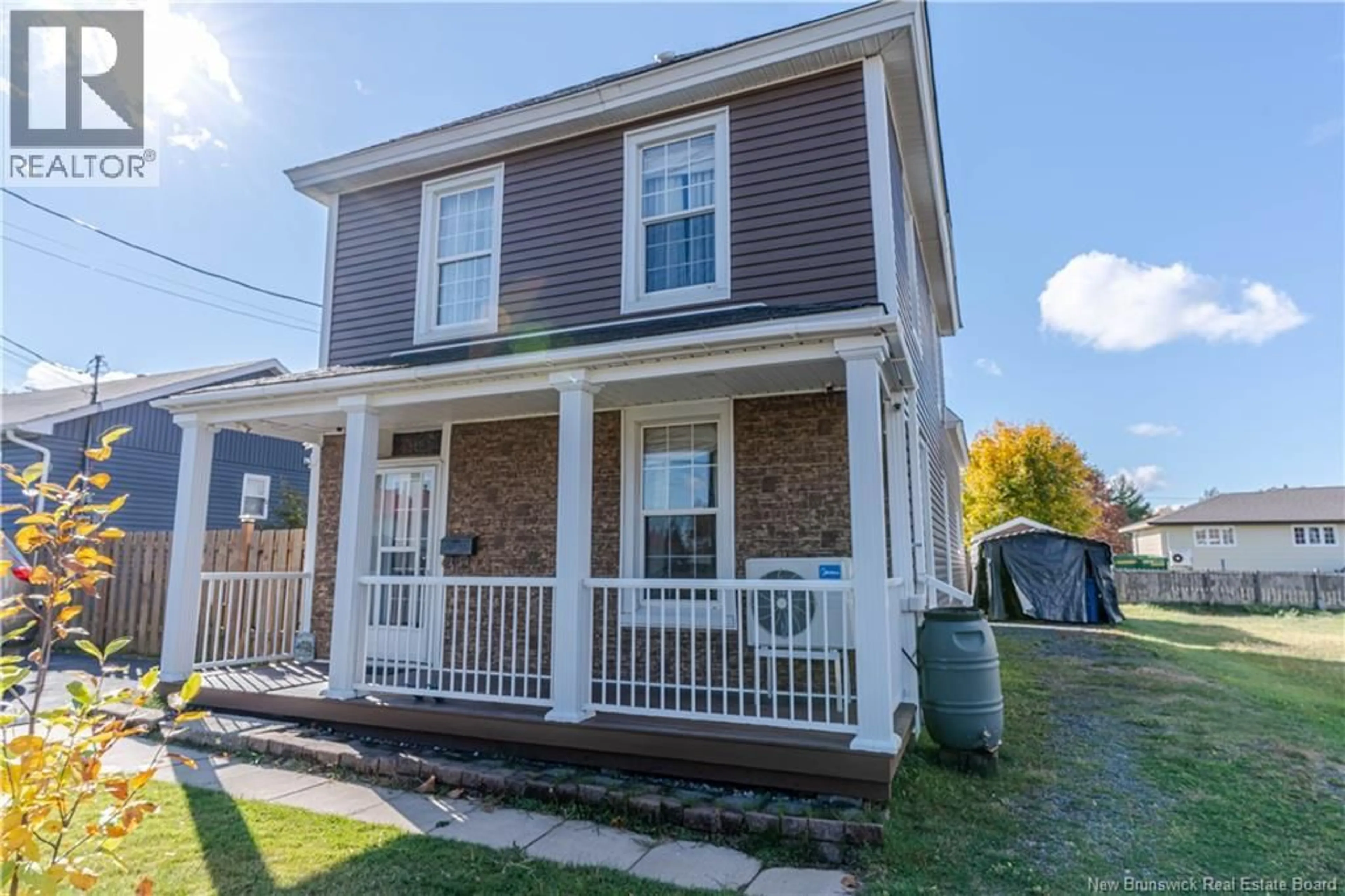 Home with vinyl exterior material, street for 66 JOHN STREET, Miramichi New Brunswick E1N2X5