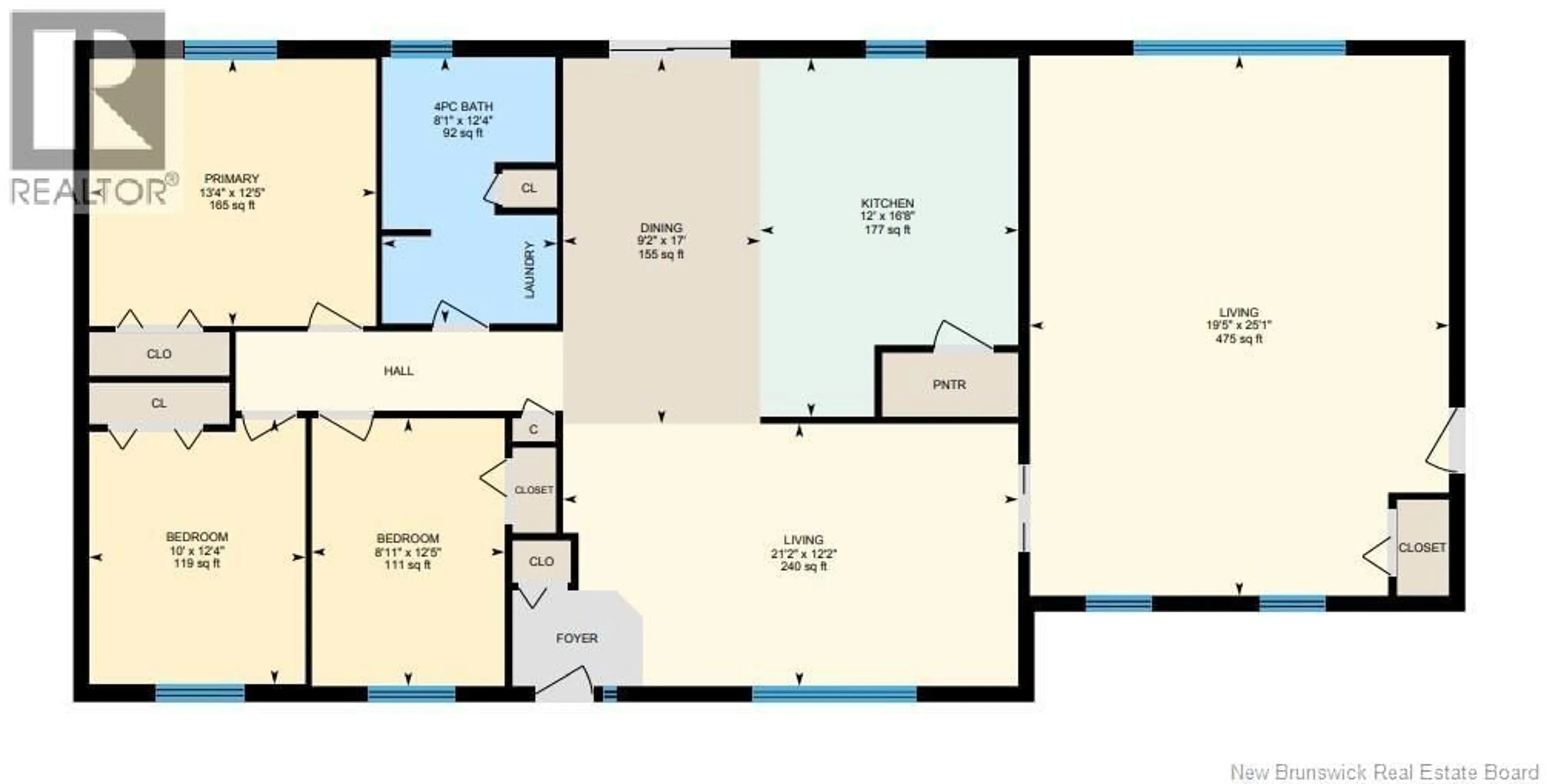 Floor plan for 615 RUE PRINCIPALE, Pointe-Verte New Brunswick E8J2P7