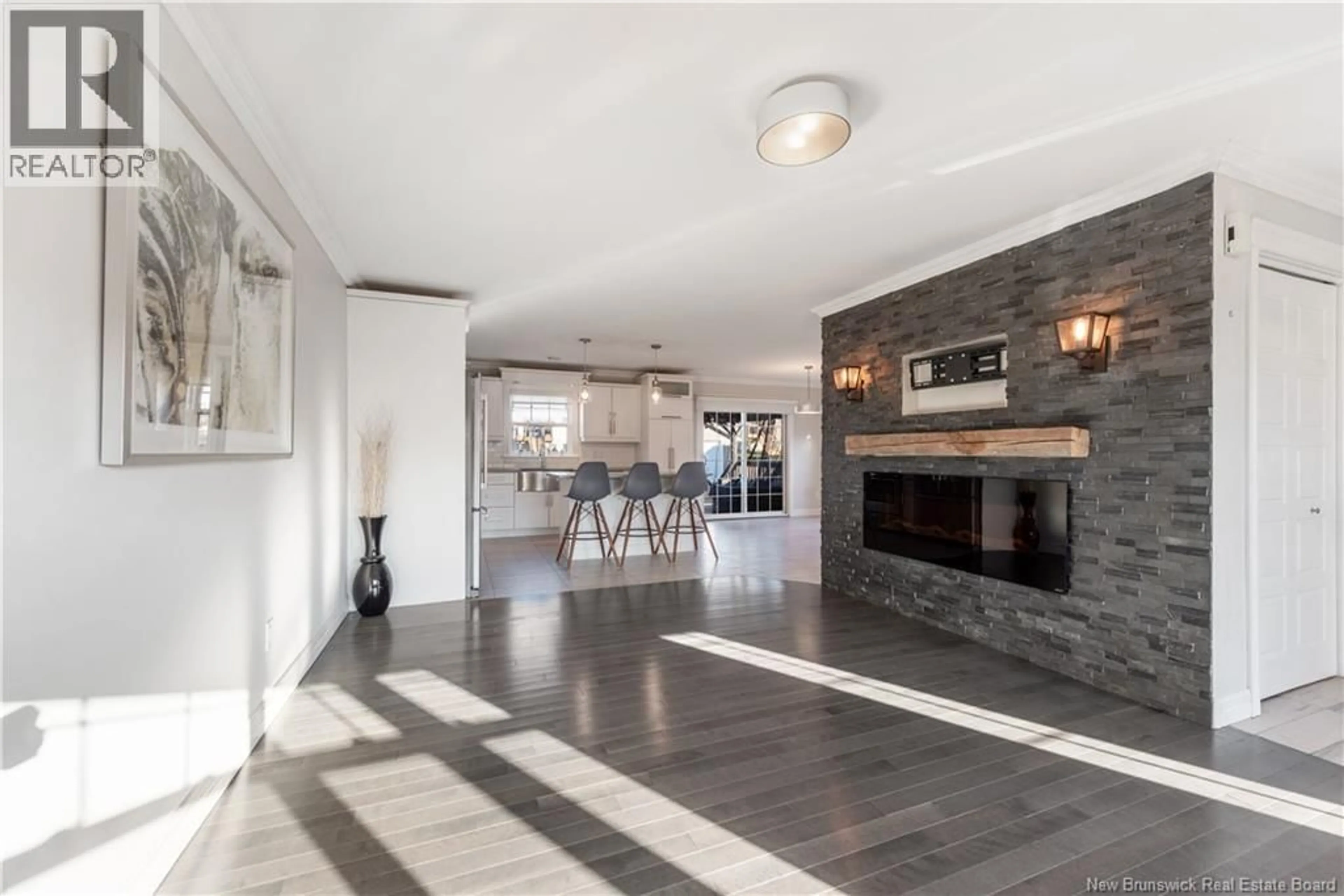 Open concept kitchen, ceramic/tile floor for 75 FRANCFORT CRESCENT, Moncton New Brunswick E1G5W7