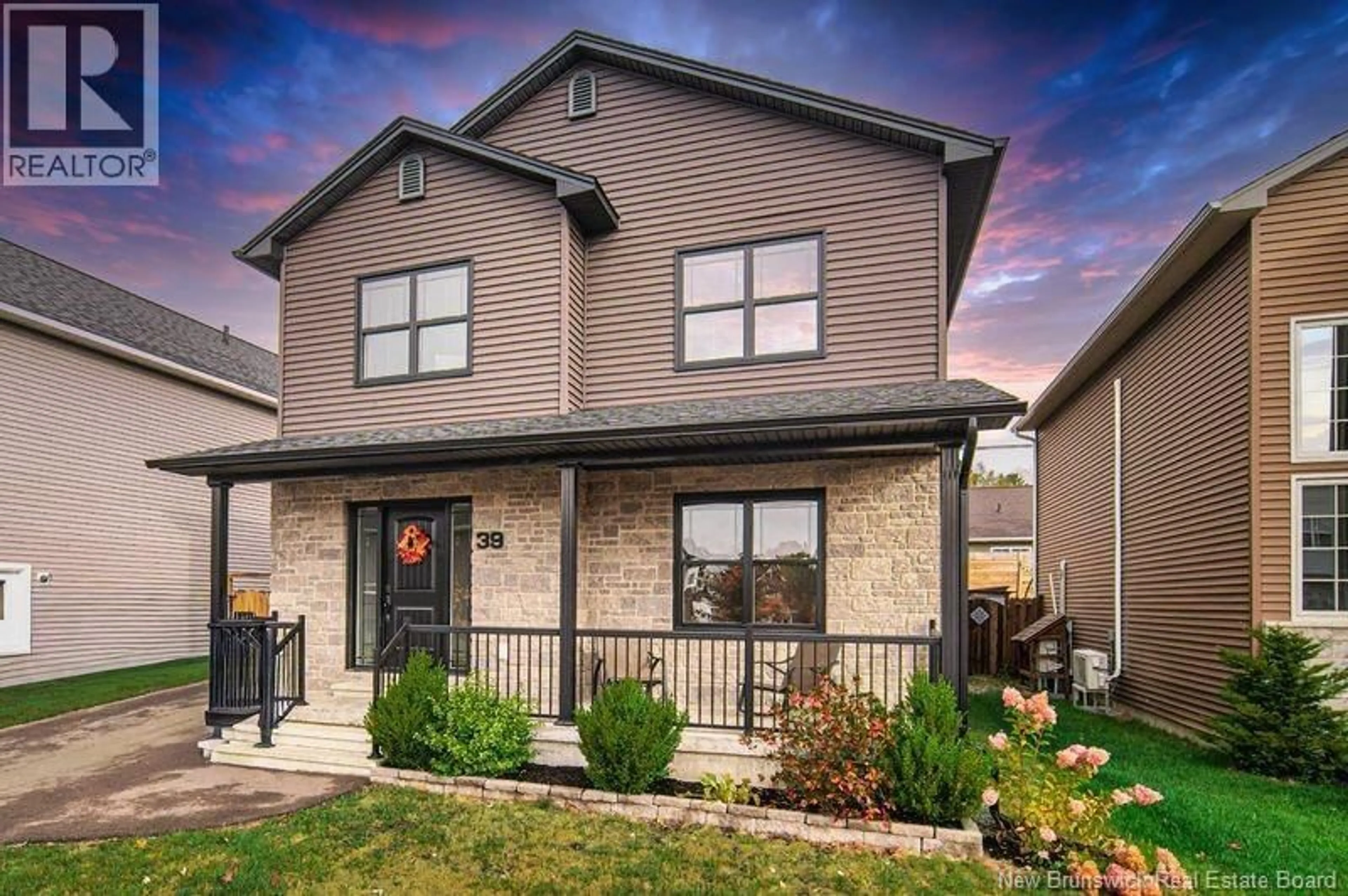 Home with brick exterior material, street for 39 BRAMBLE WAY, Fredericton New Brunswick E3G0C8