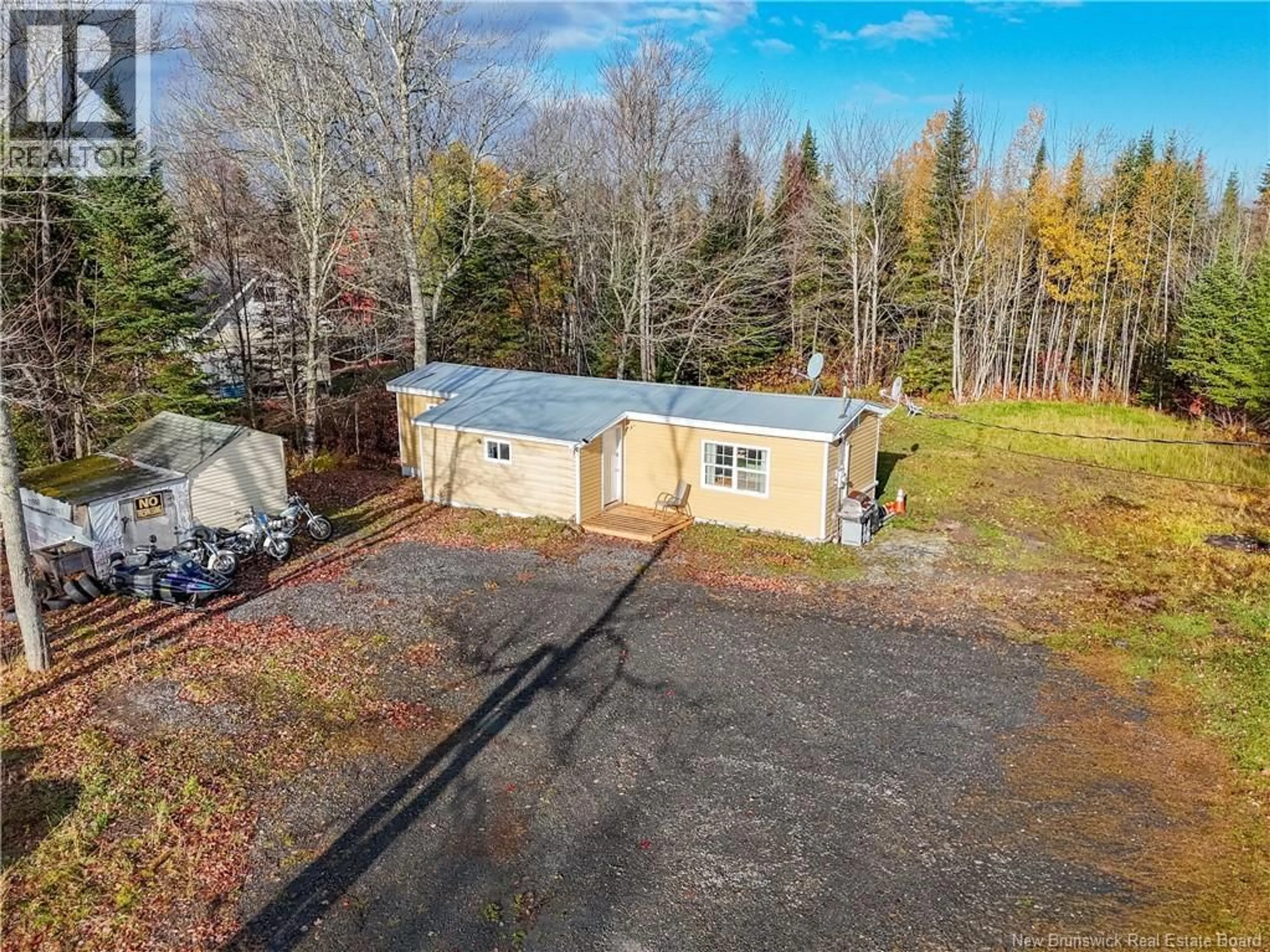 A pic from outside/outdoor area/front of a property/back of a property/a pic from drone, unknown for 410 BRANCH ROAD, Geary New Brunswick E2V4A4