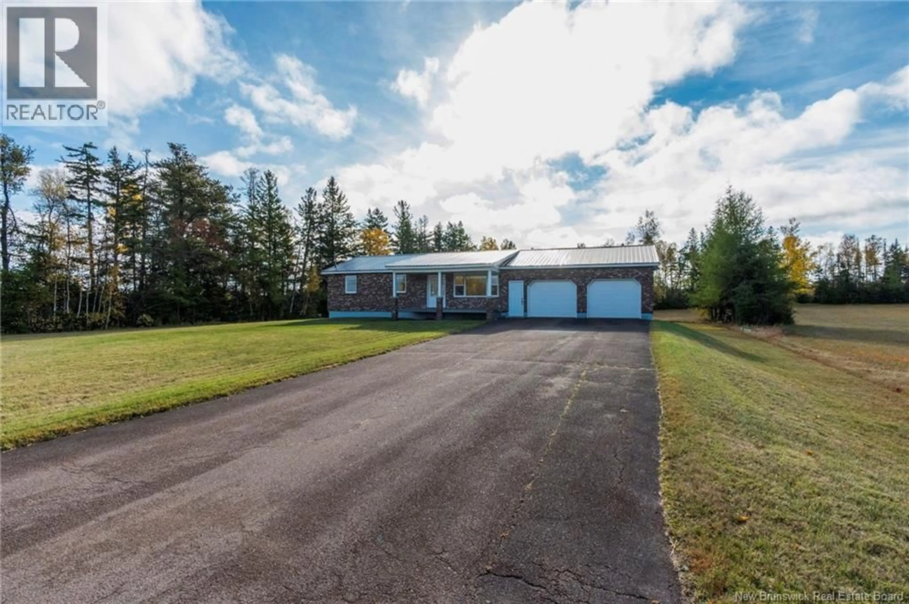 A pic from outside/outdoor area/front of a property/back of a property/a pic from drone, street for 5445 ROUTE 115, McKees Mills New Brunswick E4V2T9