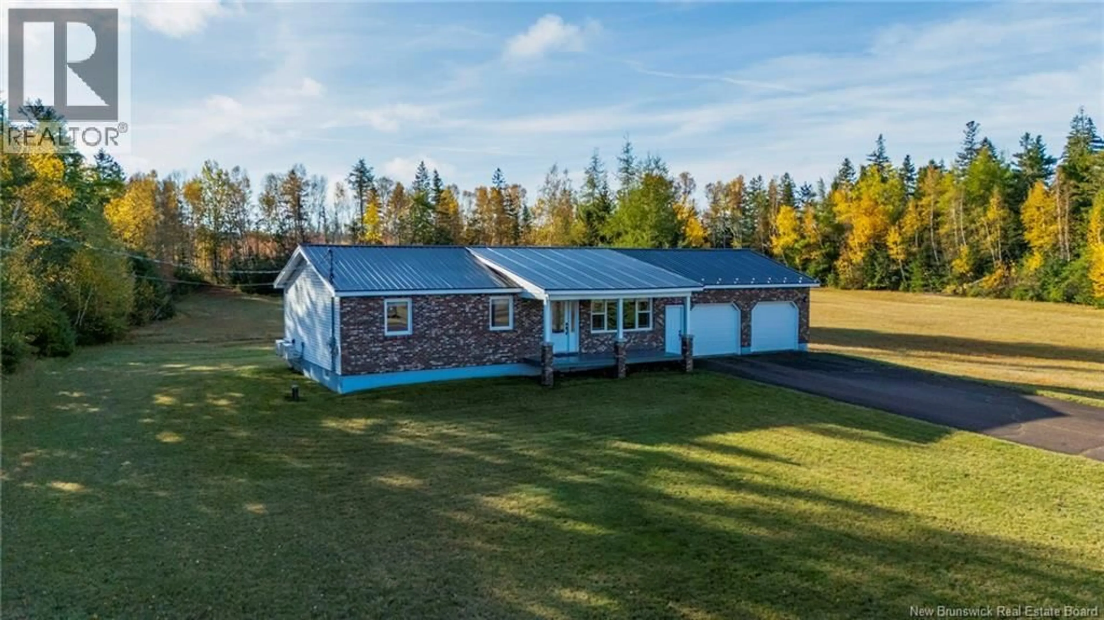 A pic from outside/outdoor area/front of a property/back of a property/a pic from drone, unknown for 5445 ROUTE 115, McKees Mills New Brunswick E4V2T9