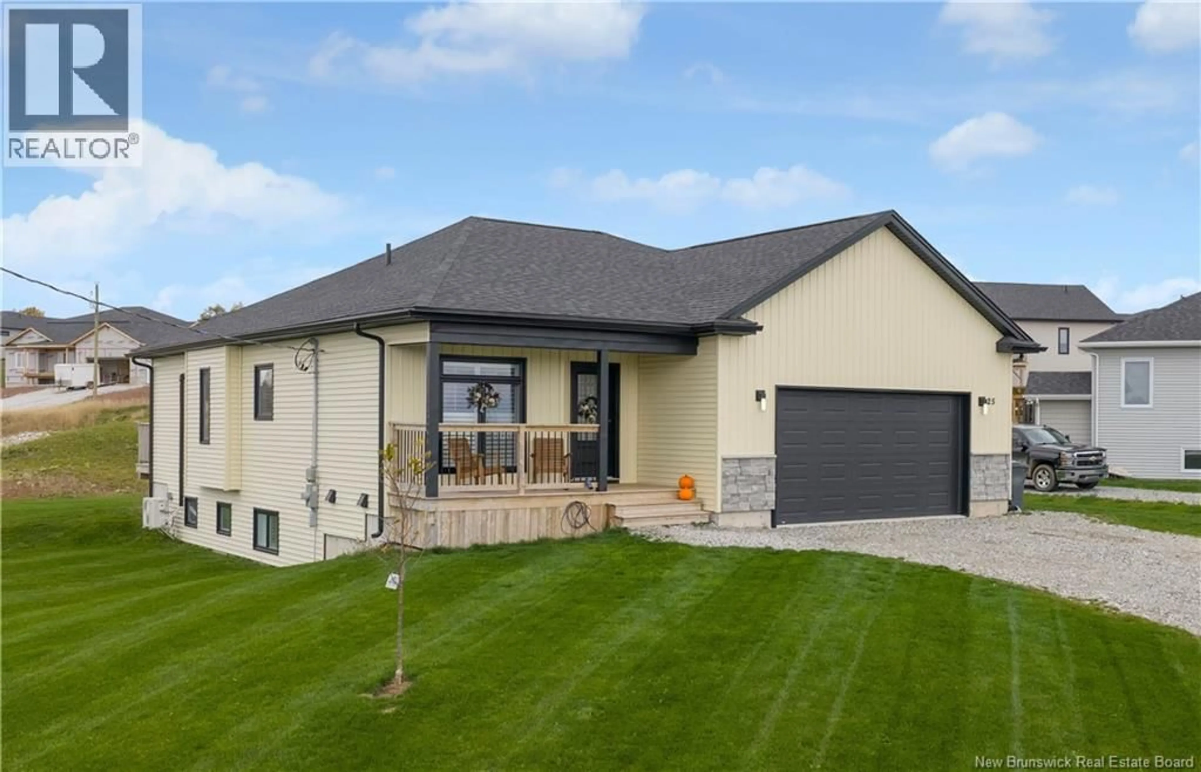 Home with brick exterior material, street for 25 MERLIN DRIVE, Quispamsis New Brunswick E2E3W5