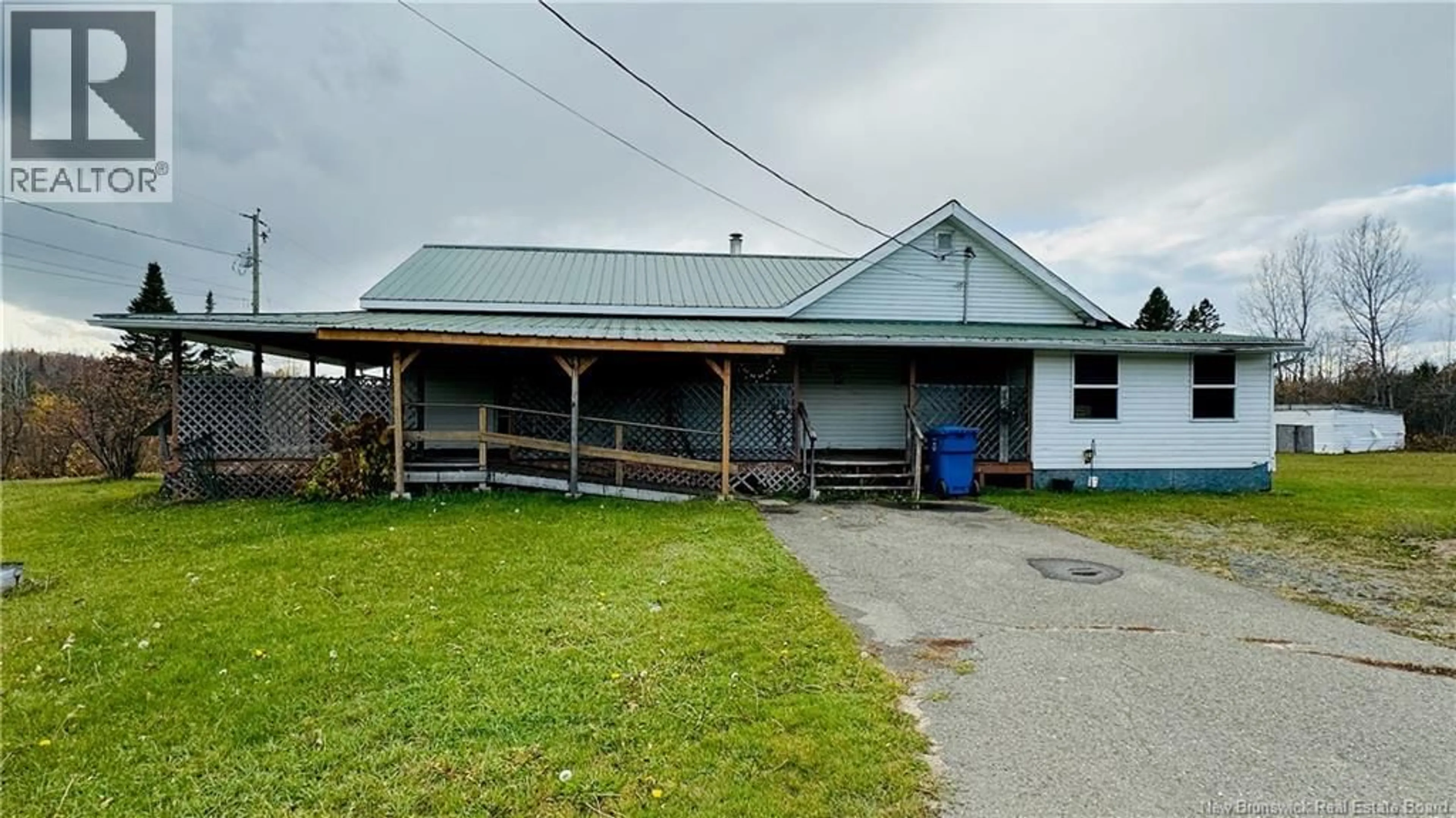 A pic from outside/outdoor area/front of a property/back of a property/a pic from drone, building for 383 LUMBER ROAD, Peel New Brunswick E7L4E1
