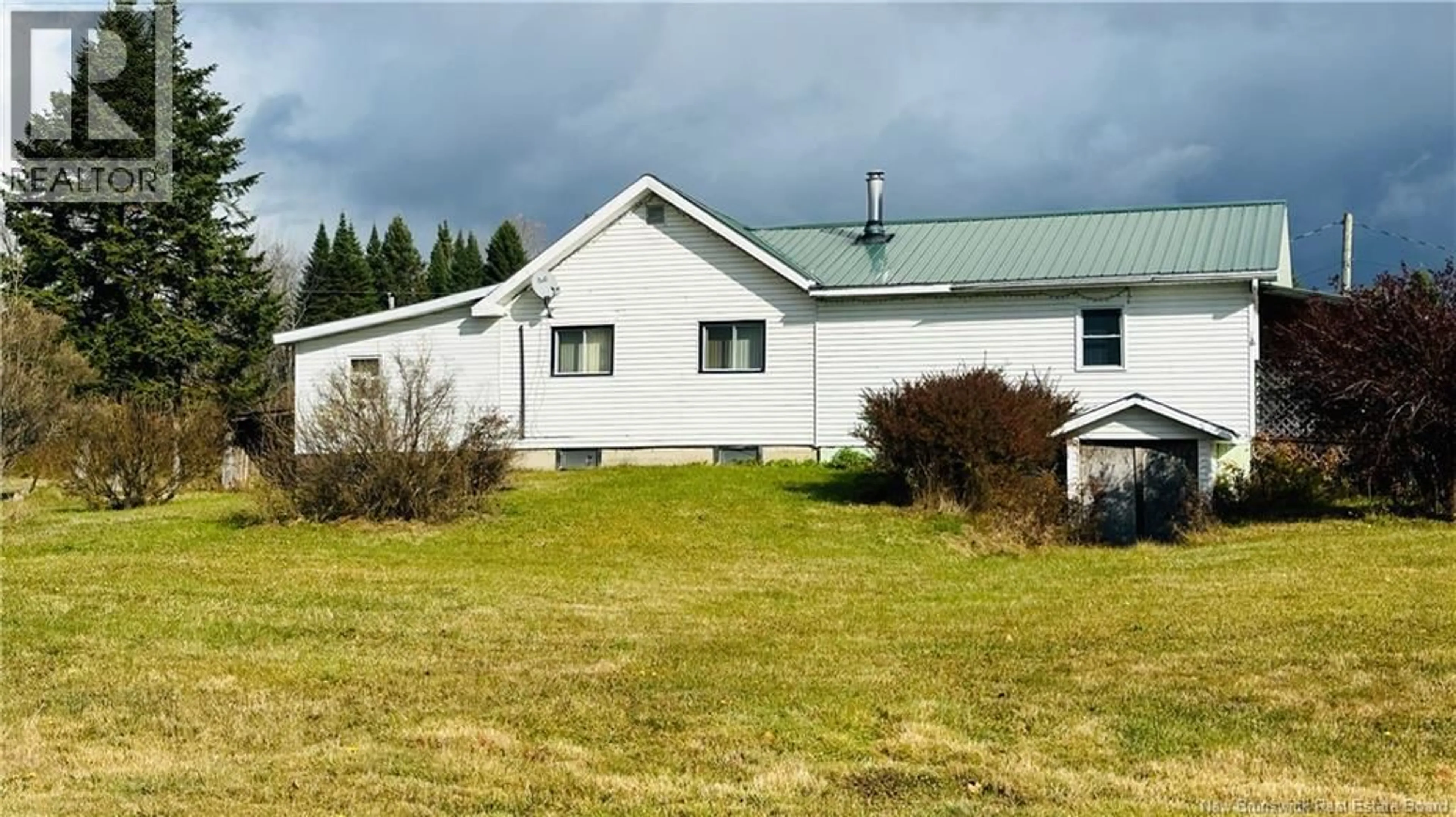 A pic from outside/outdoor area/front of a property/back of a property/a pic from drone, building for 383 LUMBER ROAD, Peel New Brunswick E7L4E1