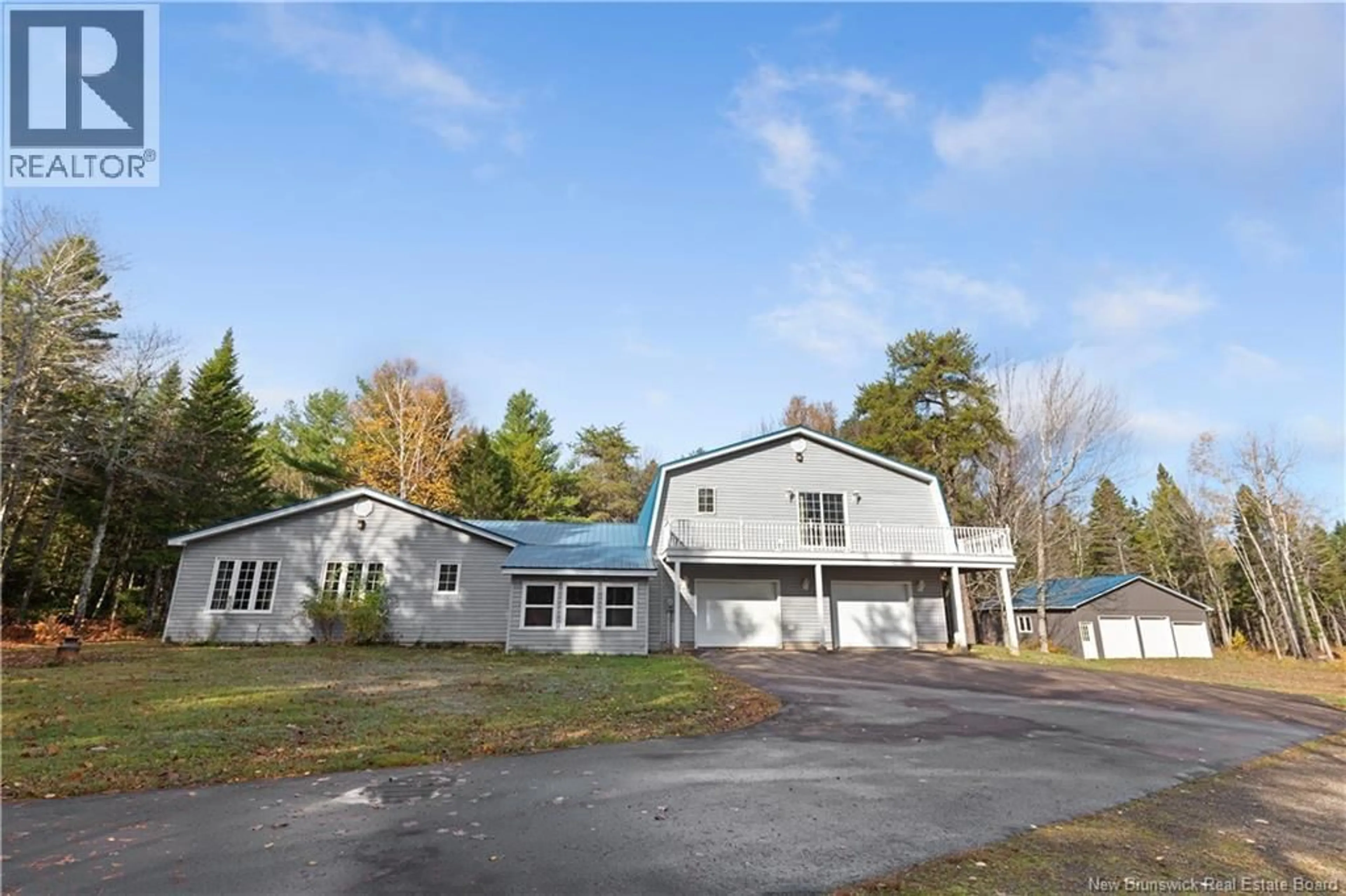 A pic from outside/outdoor area/front of a property/back of a property/a pic from drone, building for 264 NIAGARA ROAD, Lower Coverdale New Brunswick E1J1S4