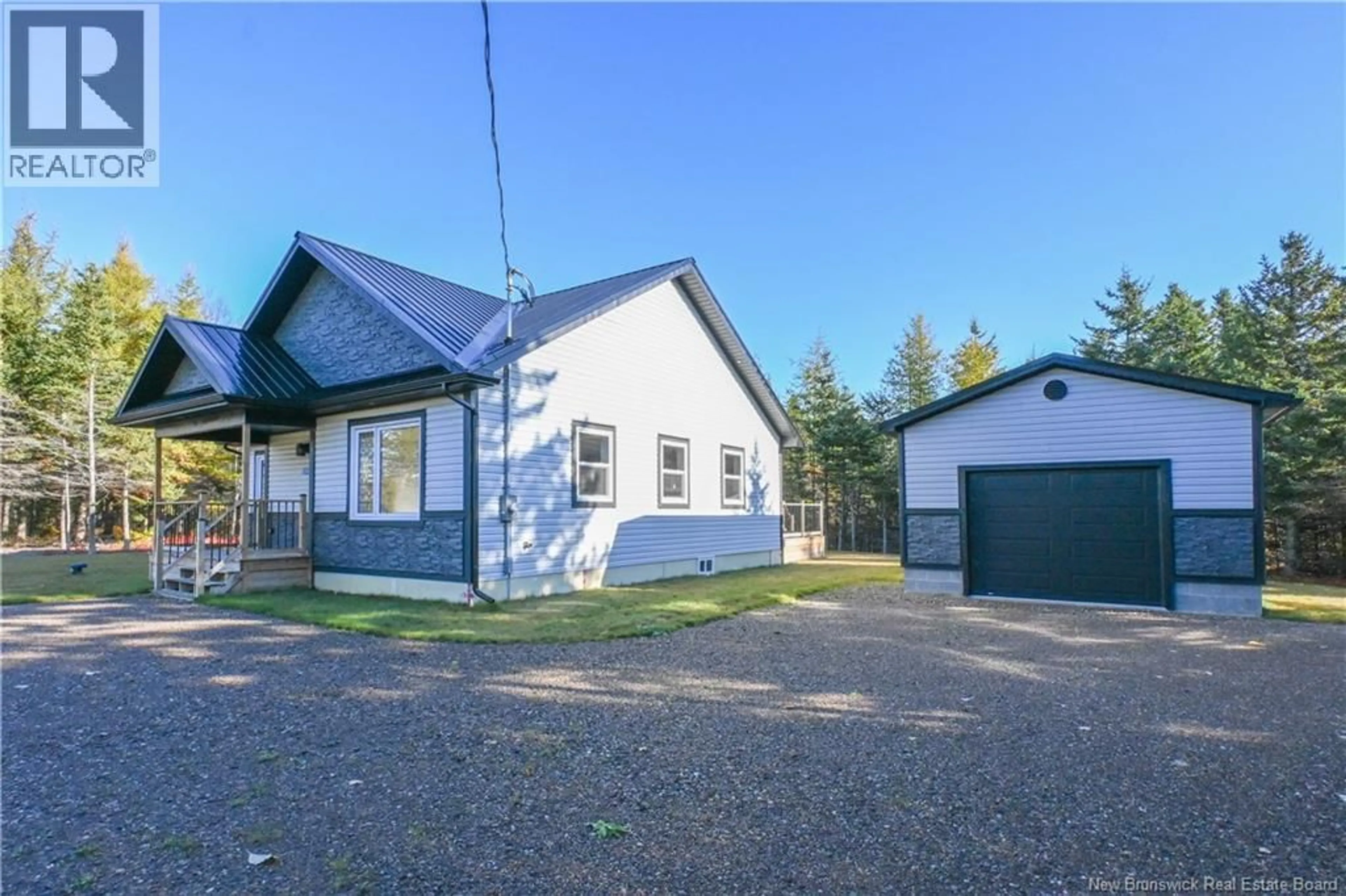 A pic from outside/outdoor area/front of a property/back of a property/a pic from drone, street for 130 DU PORTAGE AVENUE, Grande-Anse New Brunswick E8N1K2
