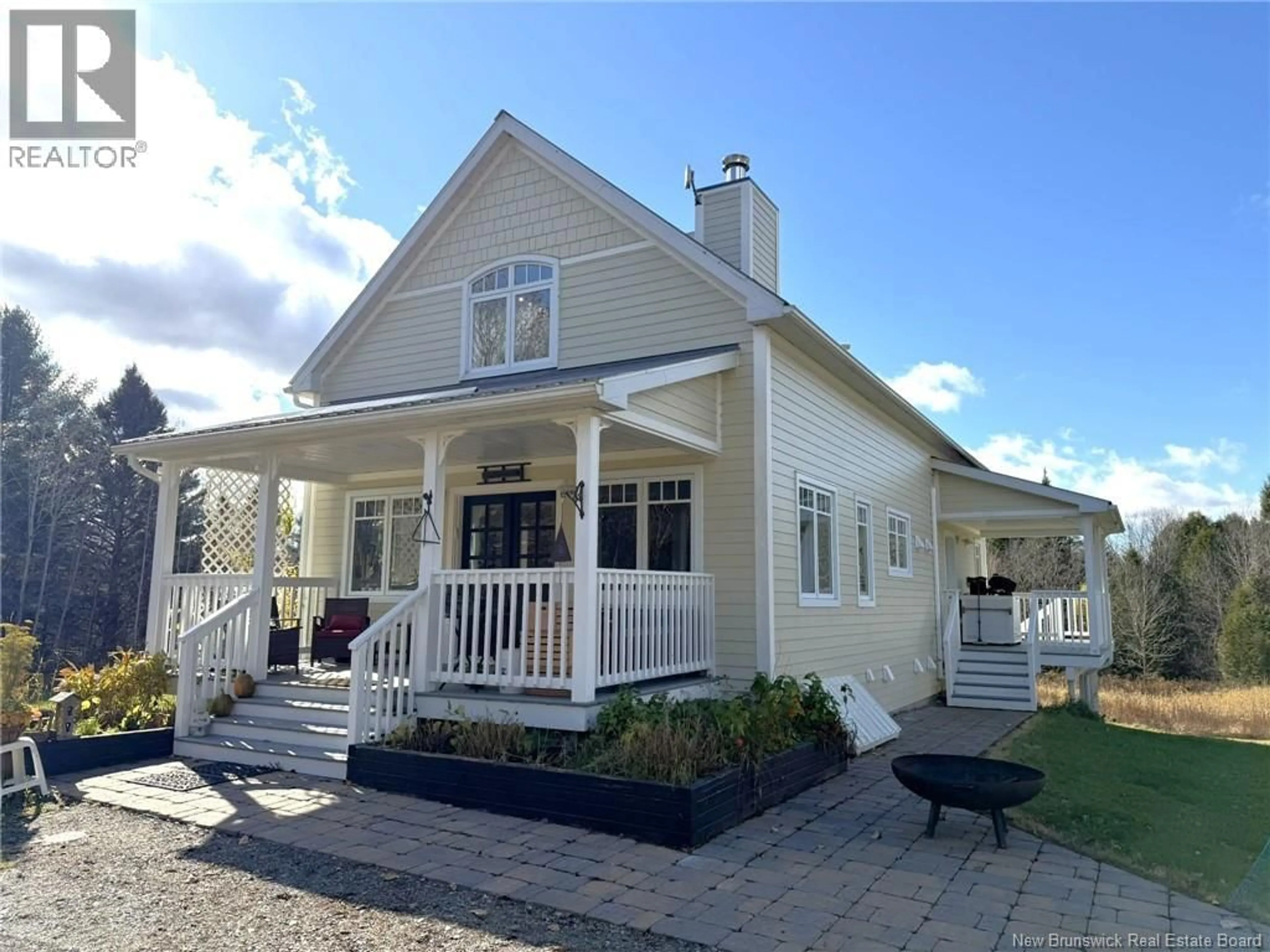 Home with vinyl exterior material, street for 799 BACK GREENFIELD ROAD, Summerfield New Brunswick E7K2K8