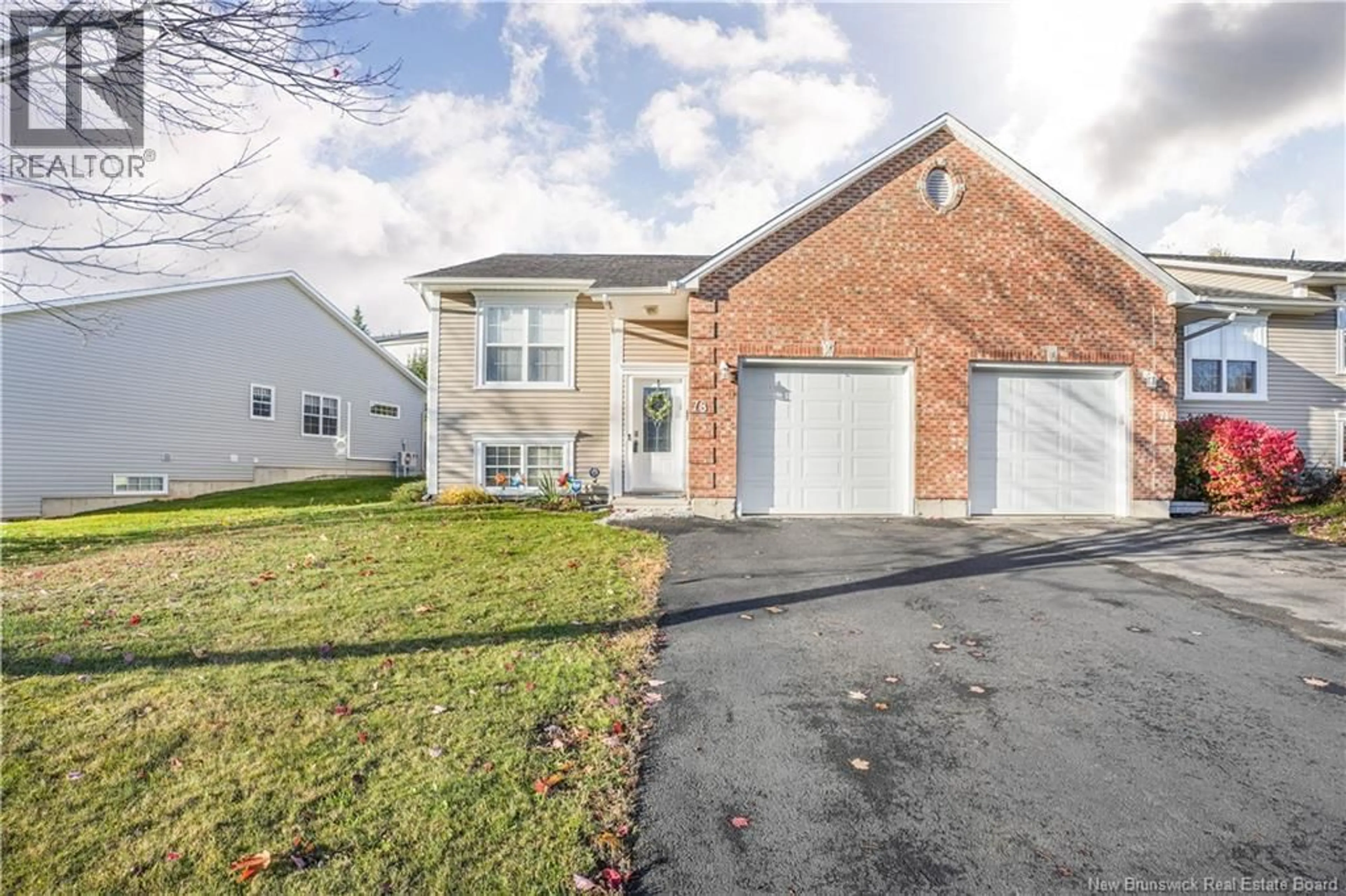 Home with brick exterior material, street for 78 MILLRIDGE LANE, Fredericton New Brunswick E3A0S7