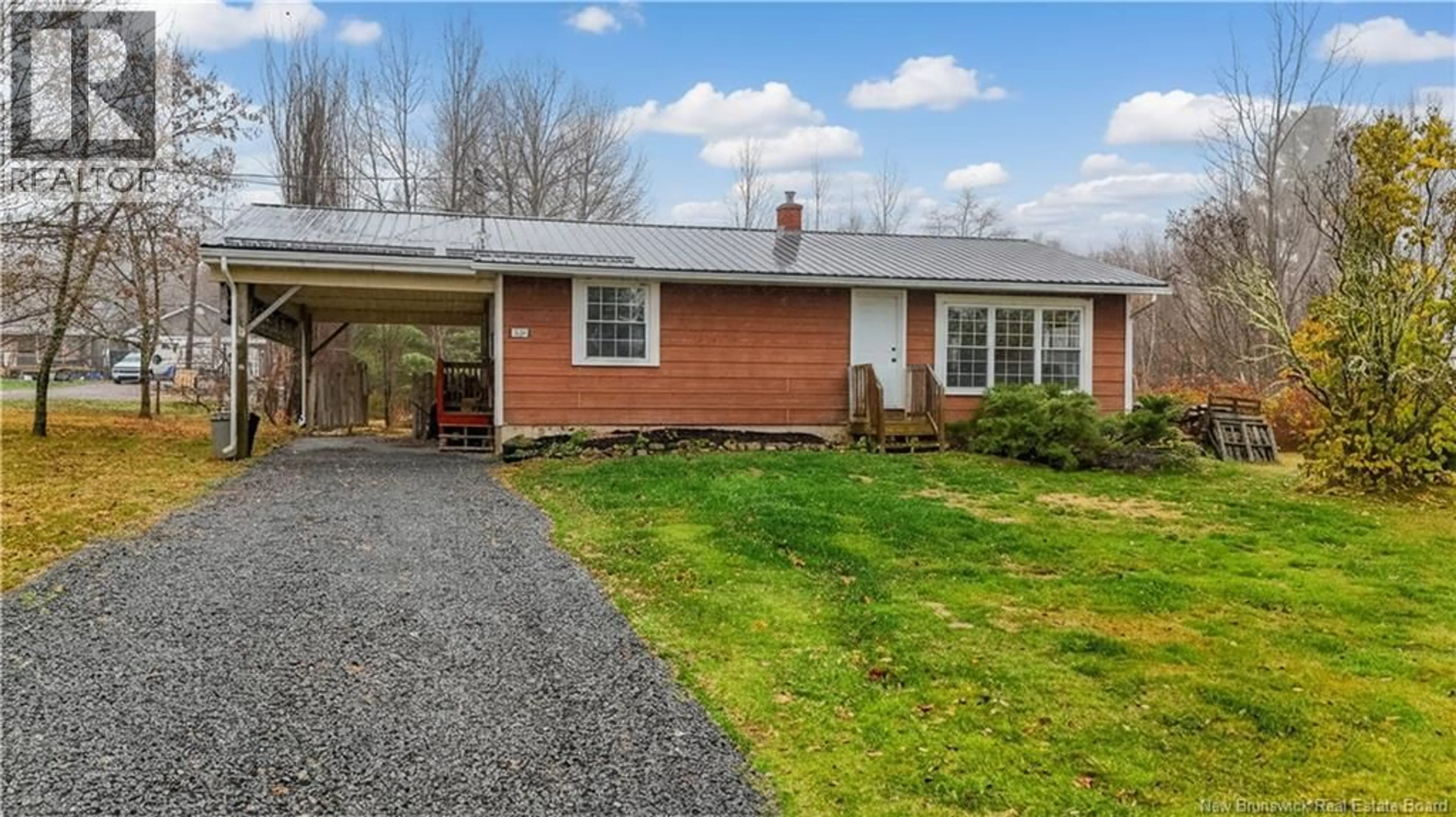 Home with vinyl exterior material, street for 129 FRENCH LAKE ROAD, French Lake New Brunswick E2V4E5