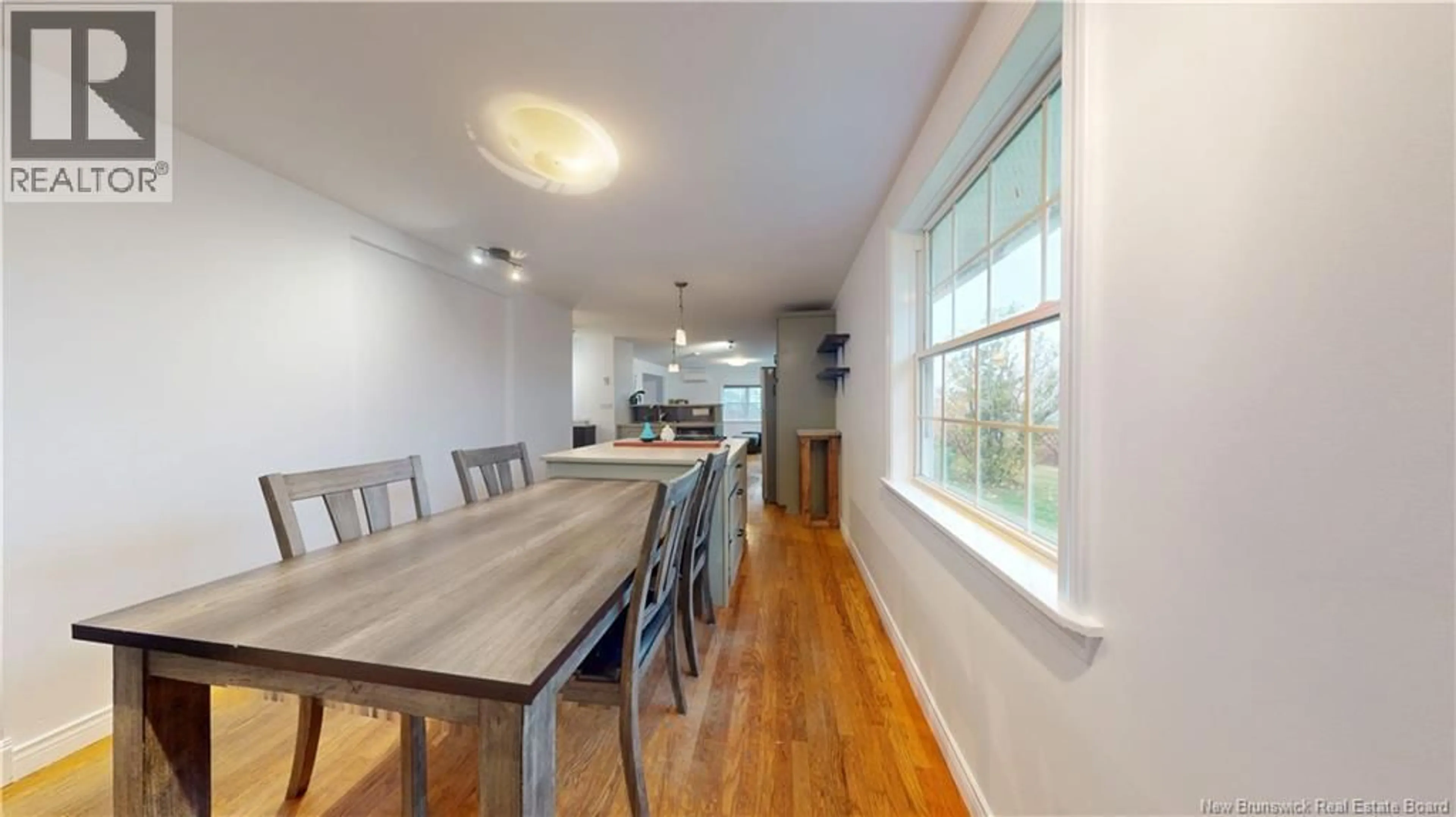 Dining room, wood/laminate floor for 129 FRENCH LAKE ROAD, French Lake New Brunswick E2V4E5