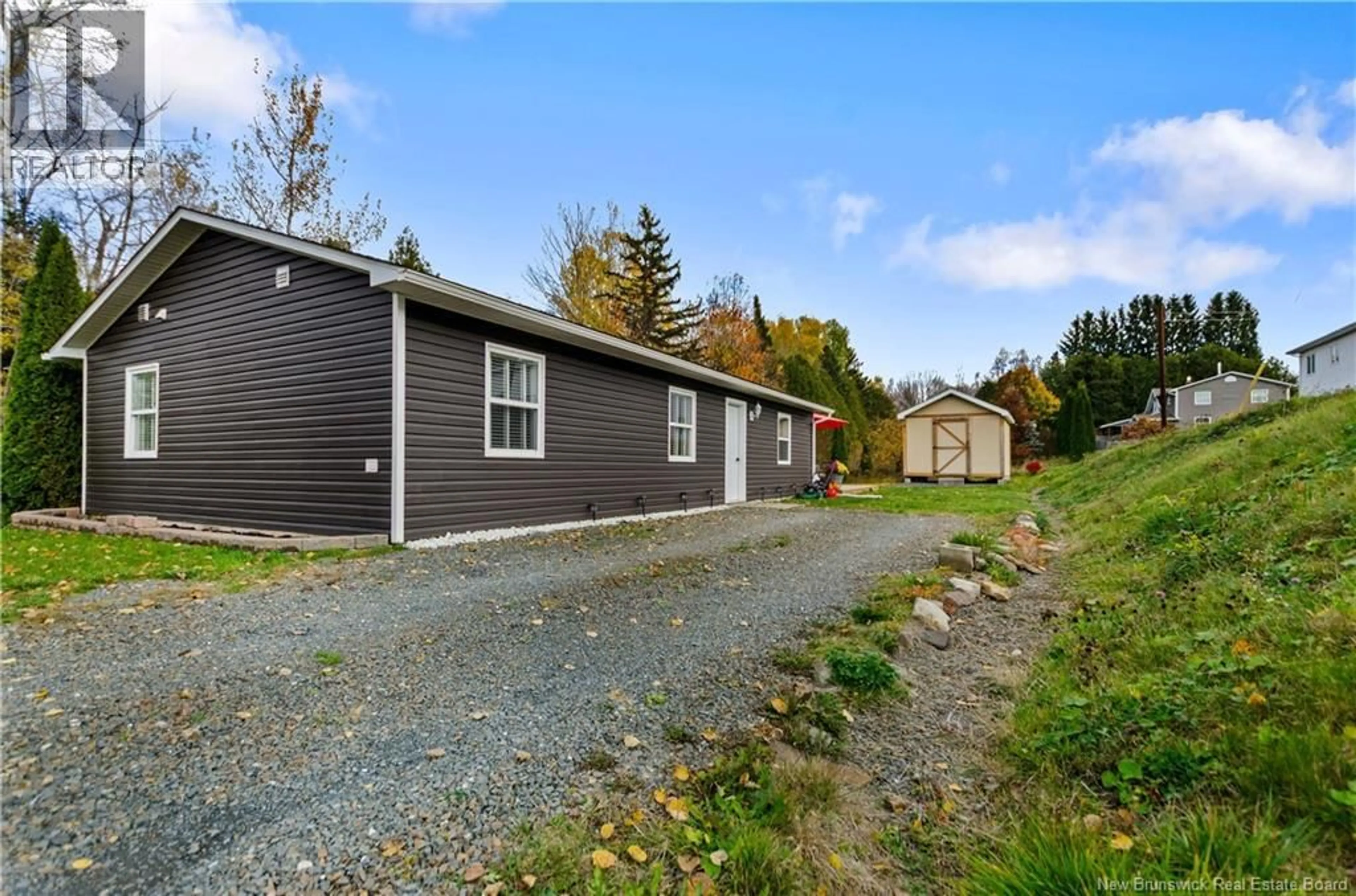 A pic from outside/outdoor area/front of a property/back of a property/a pic from drone, street for 6 NAKAYA LANE, Burton New Brunswick E2V4H6