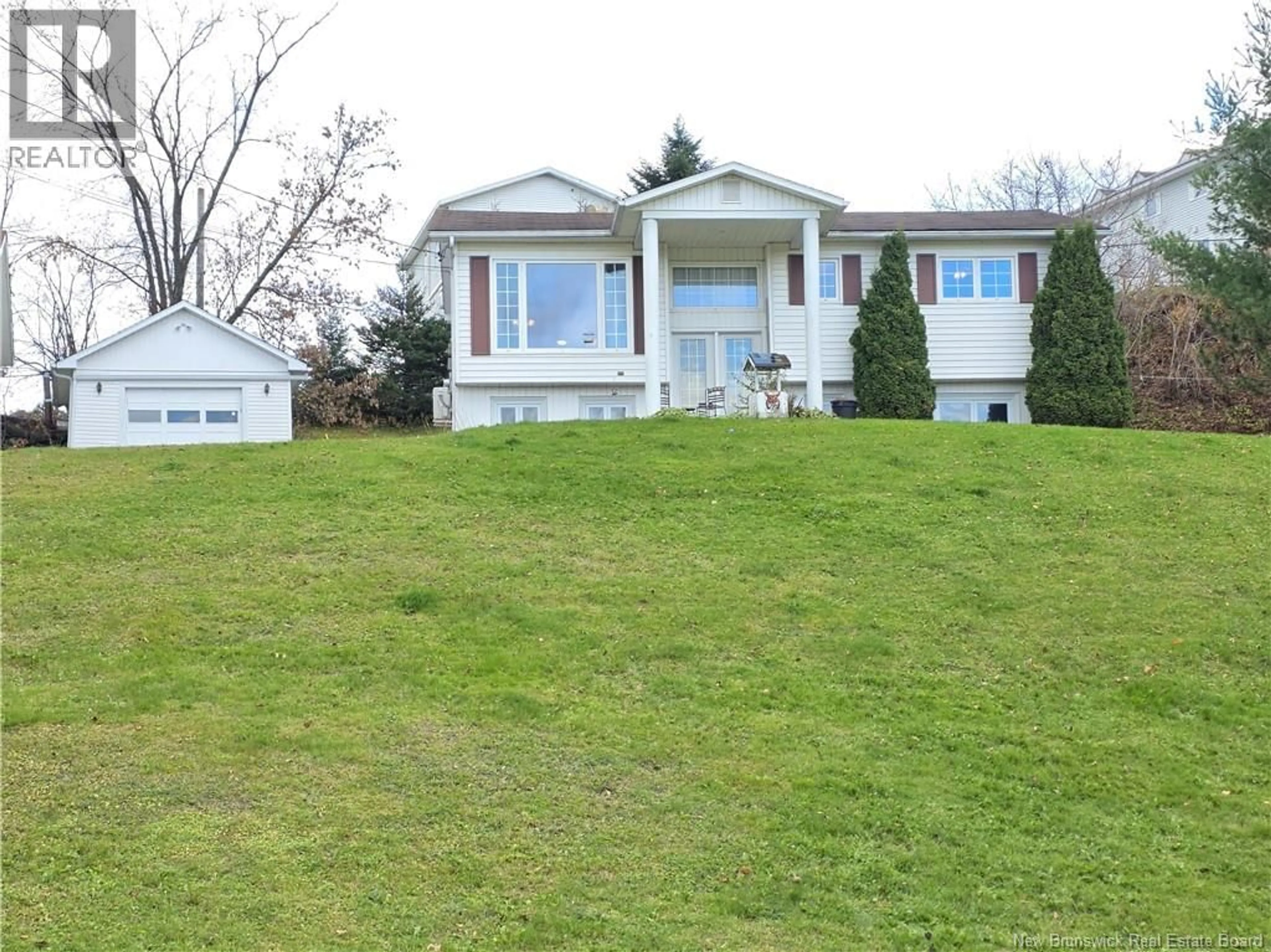 A pic from outside/outdoor area/front of a property/back of a property/a pic from drone, mountain view for 219 VICTORIA STREET, Grand Falls New Brunswick E3Z3C3