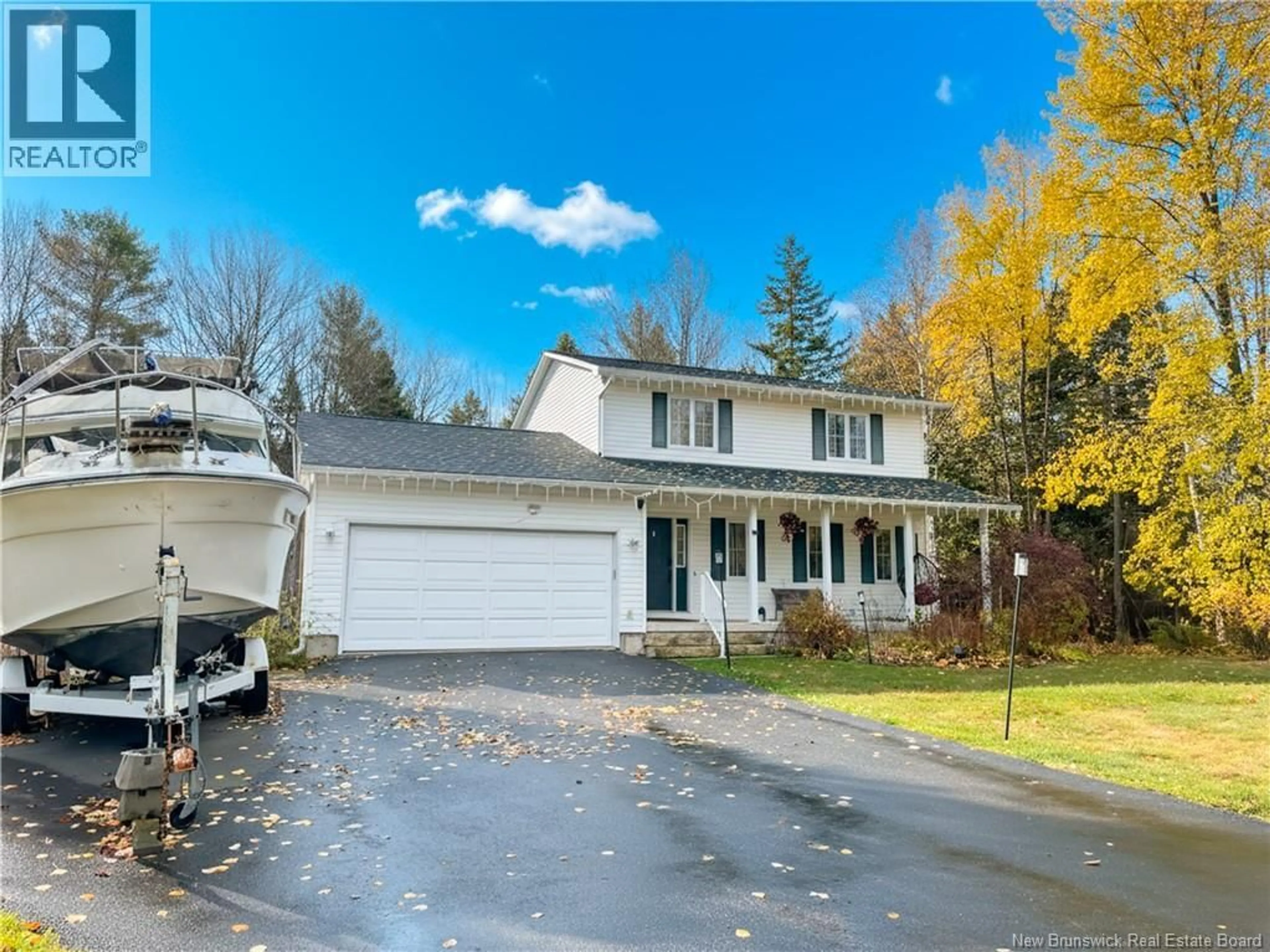 Home with vinyl exterior material, street for 75 CAMERON DRIVE, Burton New Brunswick E2V3G4