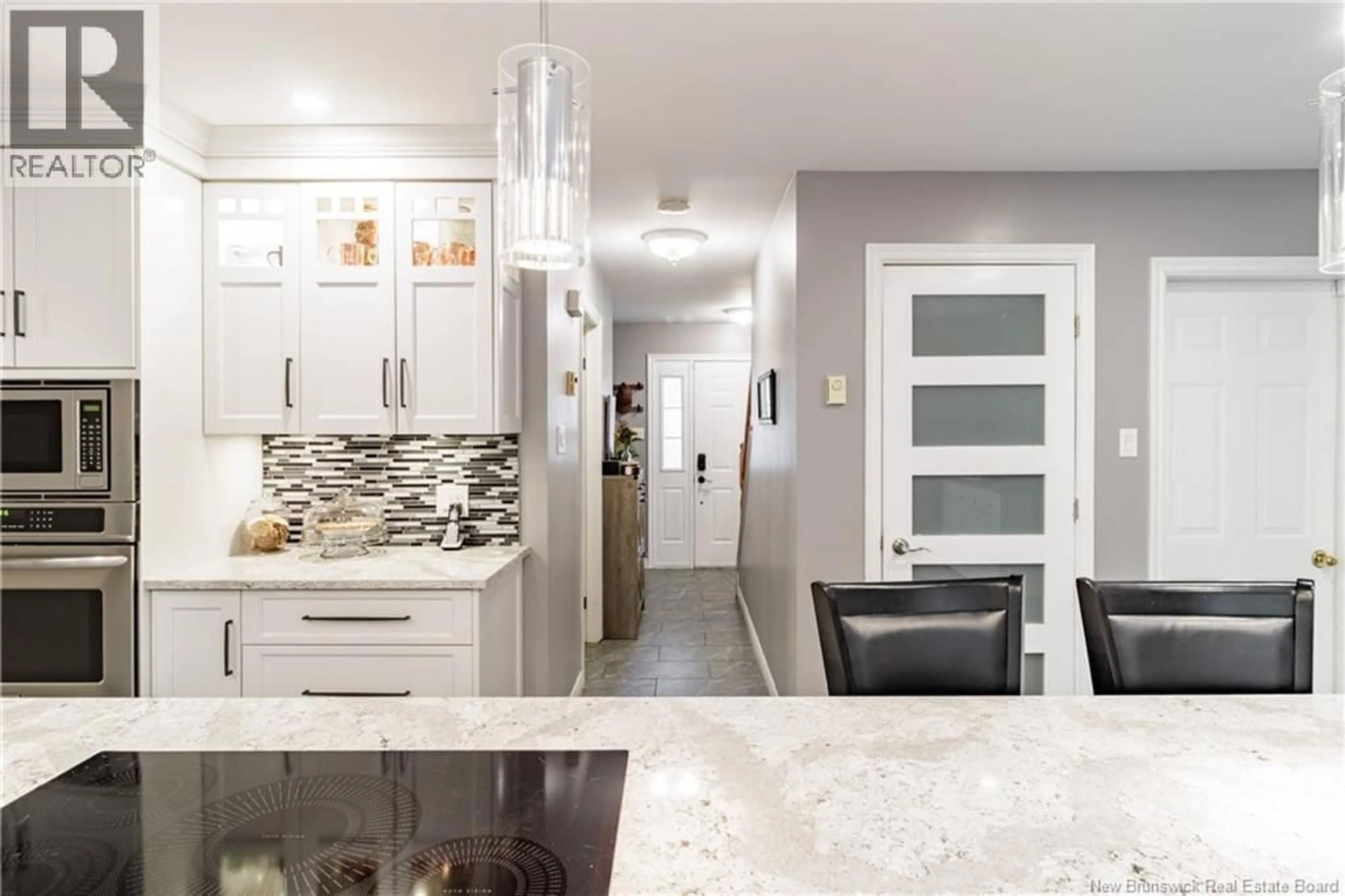 Contemporary kitchen, ceramic/tile floor for 75 CAMERON DRIVE, Burton New Brunswick E2V3G4