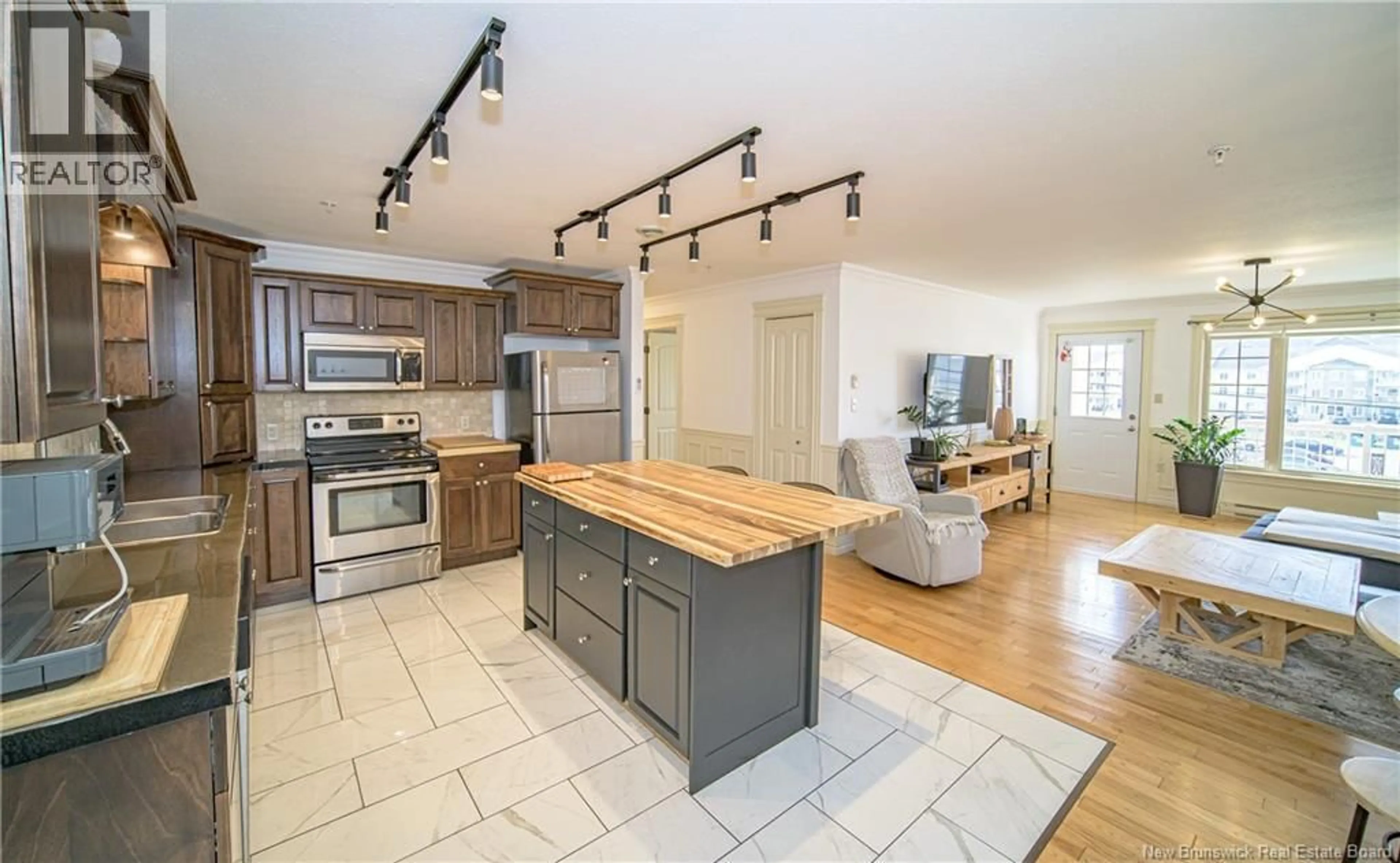 Open concept kitchen, unknown for 328 - 165 VALCOUR DRIVE, Fredericton New Brunswick E3C0H5