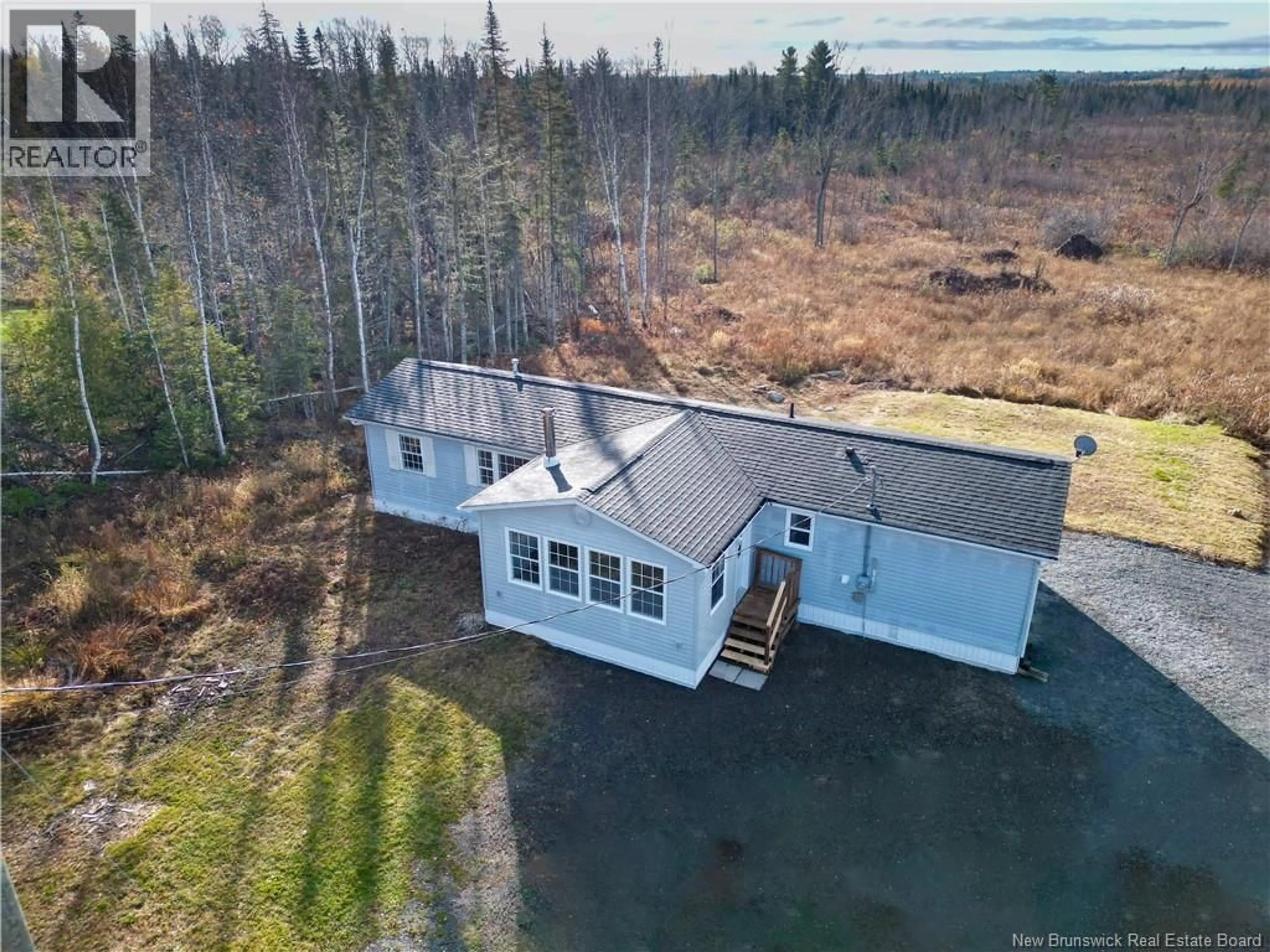 A pic from outside/outdoor area/front of a property/back of a property/a pic from drone, building for 1333 ROUTE 655, Rusagonis New Brunswick E3B8Z7