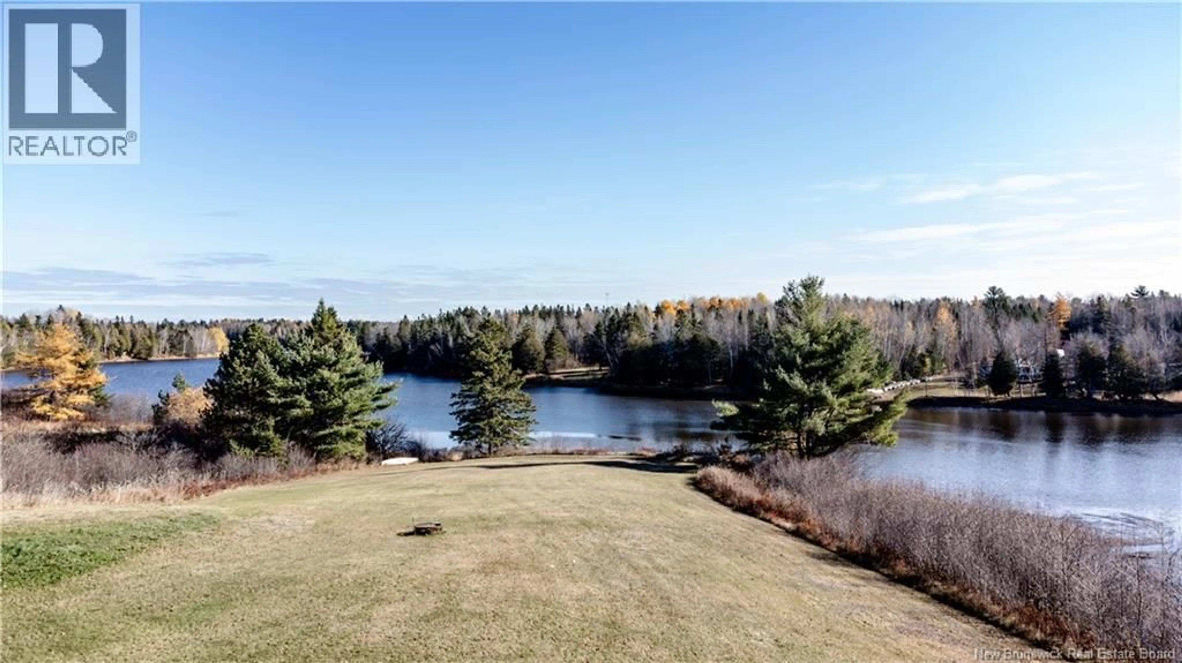 A pic from outside/outdoor area/front of a property/back of a property/a pic from drone, water/lake/river/ocean view for 699 SAINT CHARLES NORD ROAD, Saint-Charles New Brunswick E4W4R9