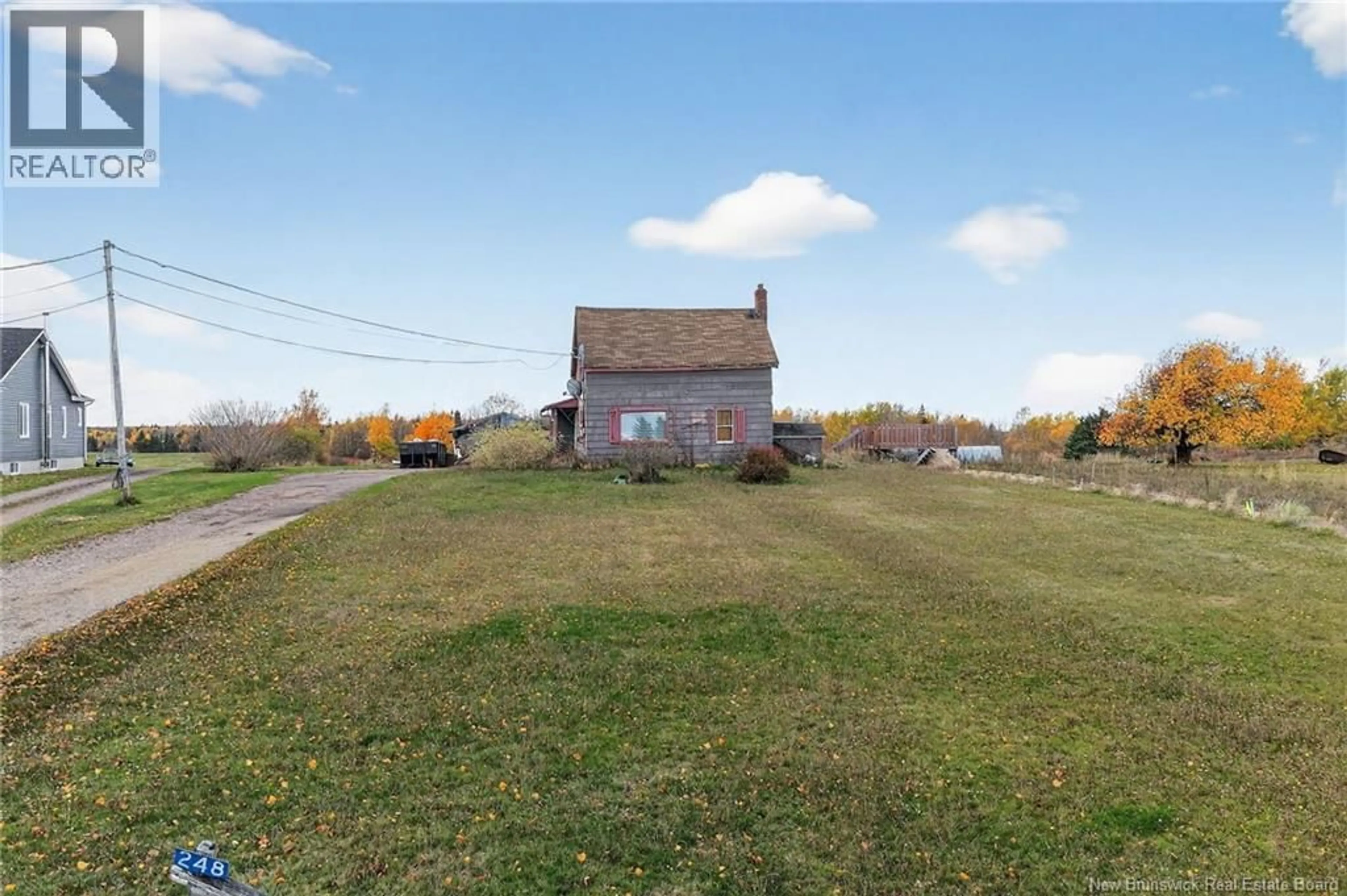 A pic from outside/outdoor area/front of a property/back of a property/a pic from drone, unknown for 248 MEMRAMCOOK ROAD, Memramcook New Brunswick E4K1N9