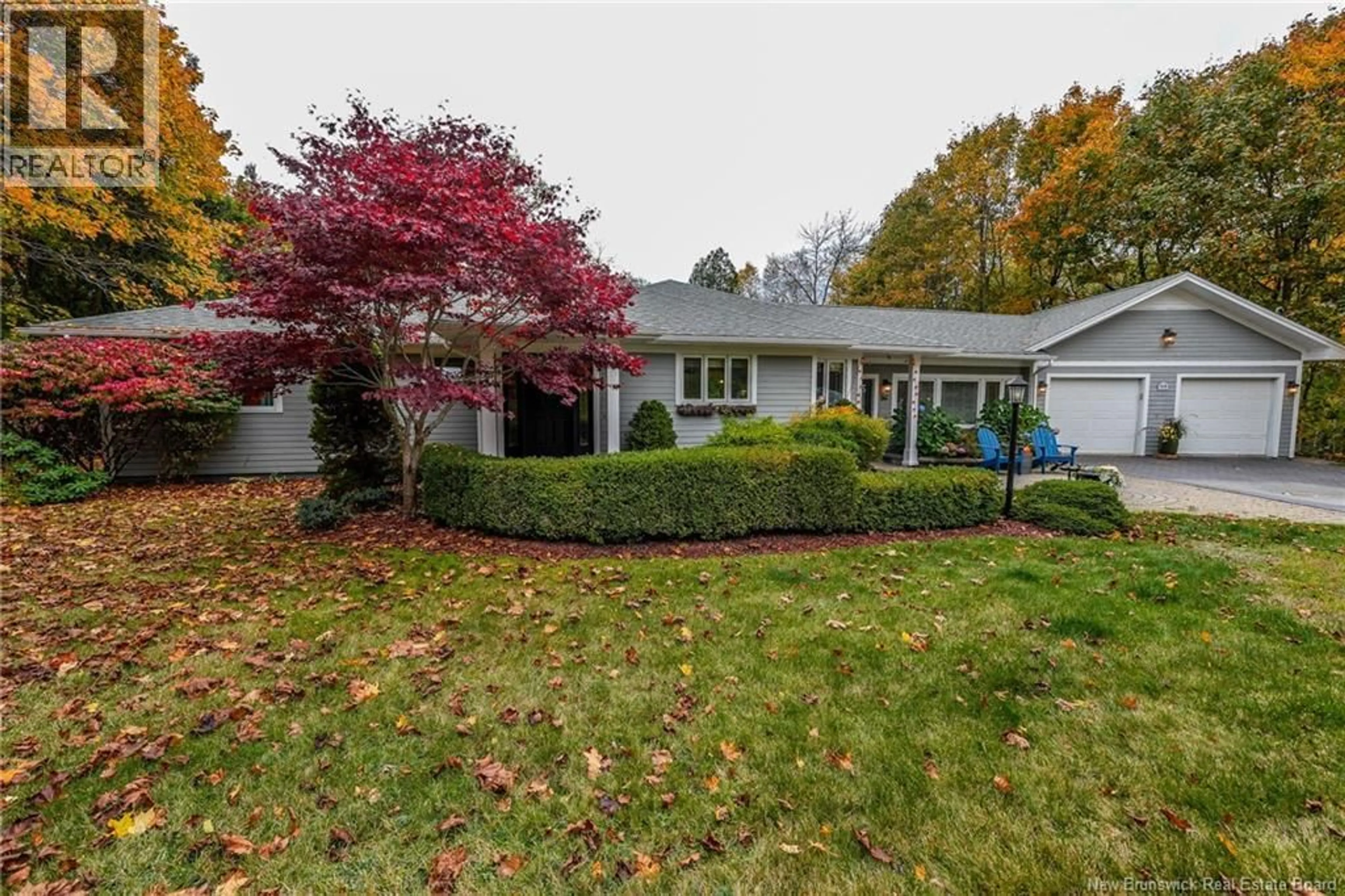 Home with vinyl exterior material, street for 50 BIRCH CRESCENT, Rothesay New Brunswick E2H1S6