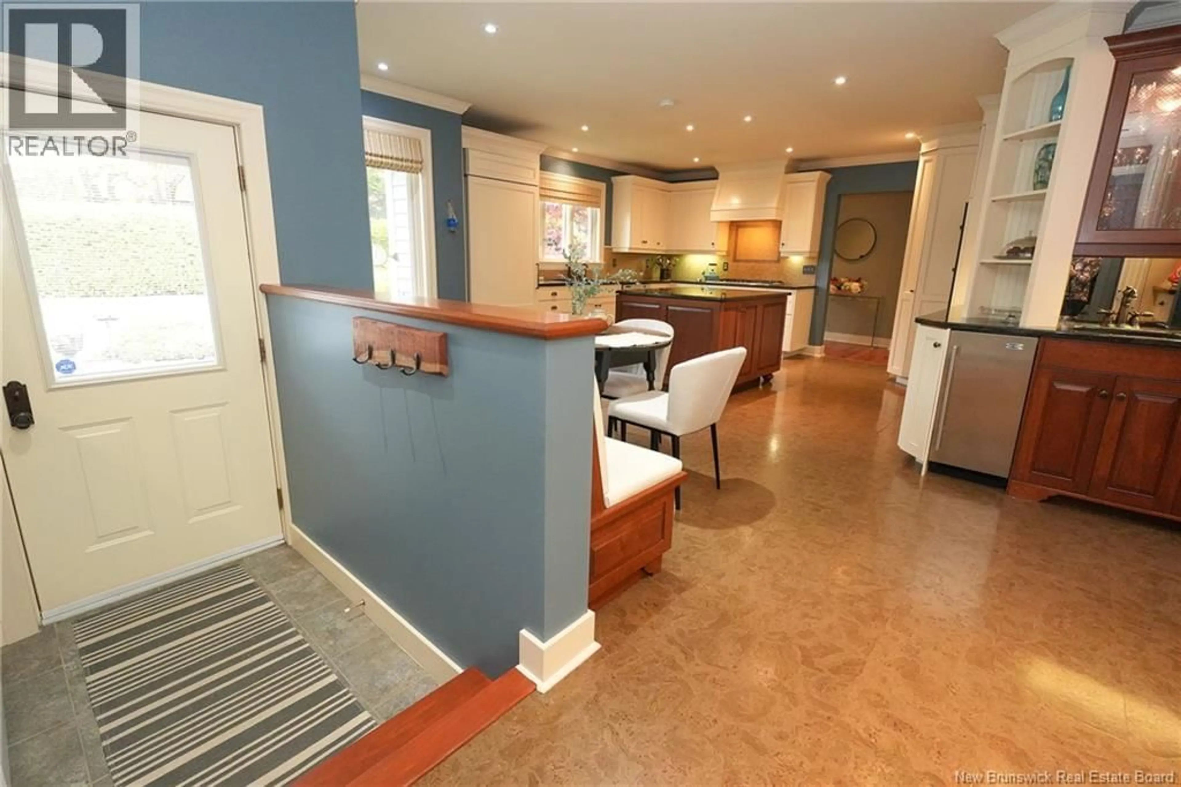 Open concept kitchen, ceramic/tile floor for 50 BIRCH CRESCENT, Rothesay New Brunswick E2H1S6