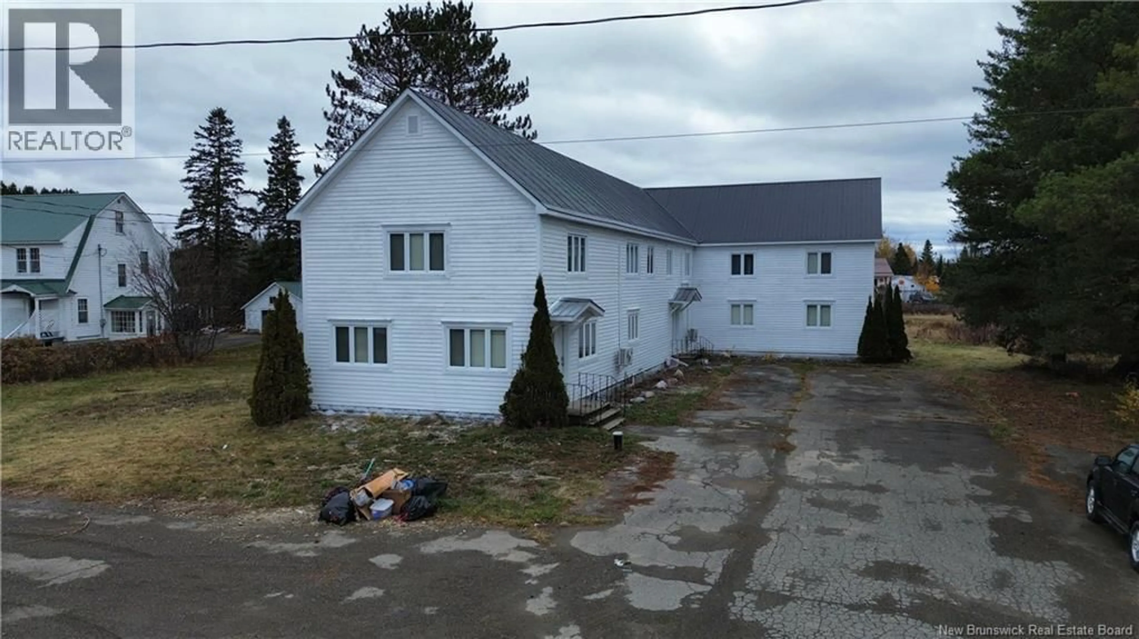 A pic from outside/outdoor area/front of a property/back of a property/a pic from drone, building for 35 JUNIPER MILL ROAD, Juniper New Brunswick E7L1J3