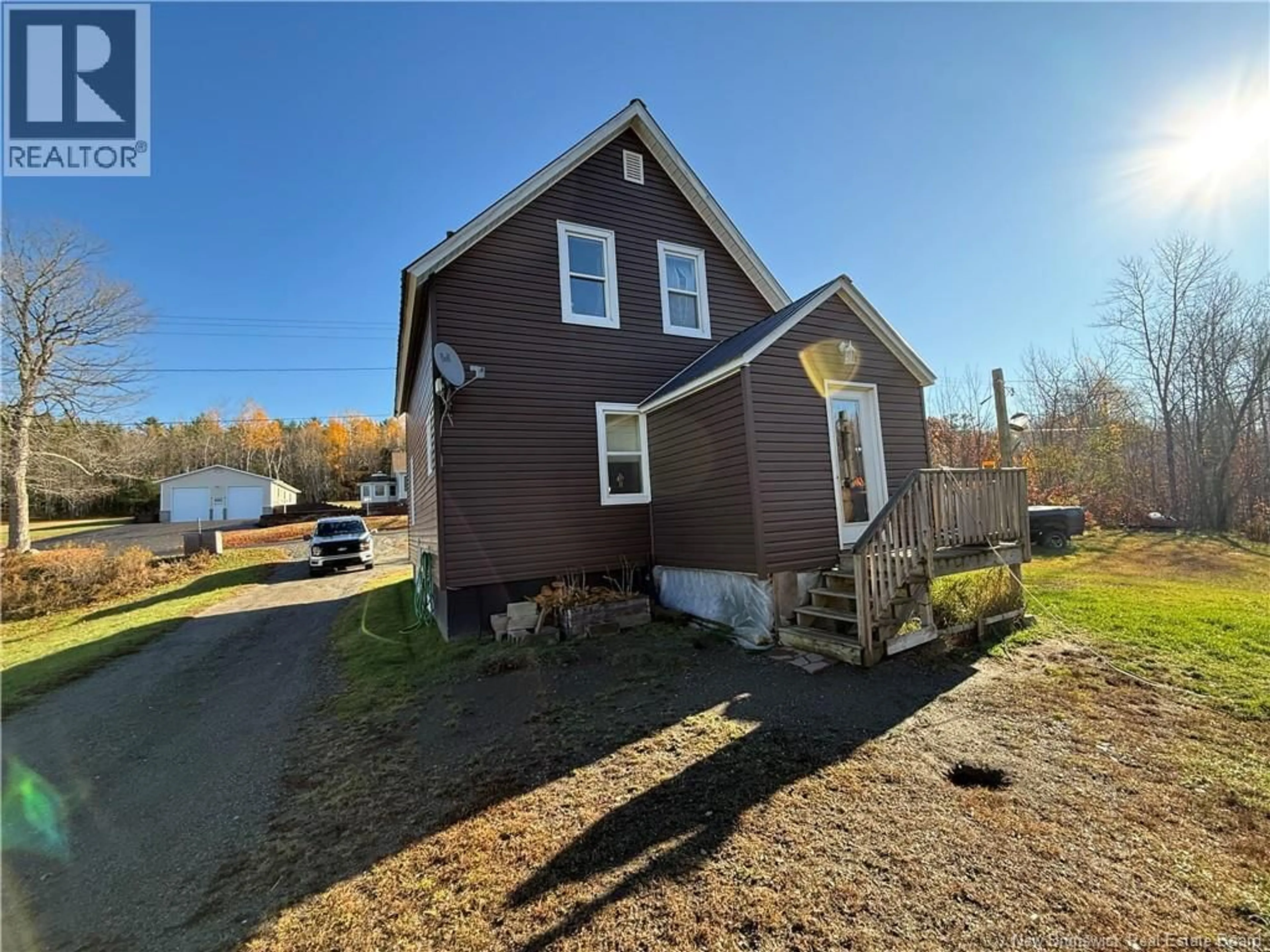 A pic from outside/outdoor area/front of a property/back of a property/a pic from drone, unknown for 22 DORRINGTON HILL, Canterbury New Brunswick E6H2K3