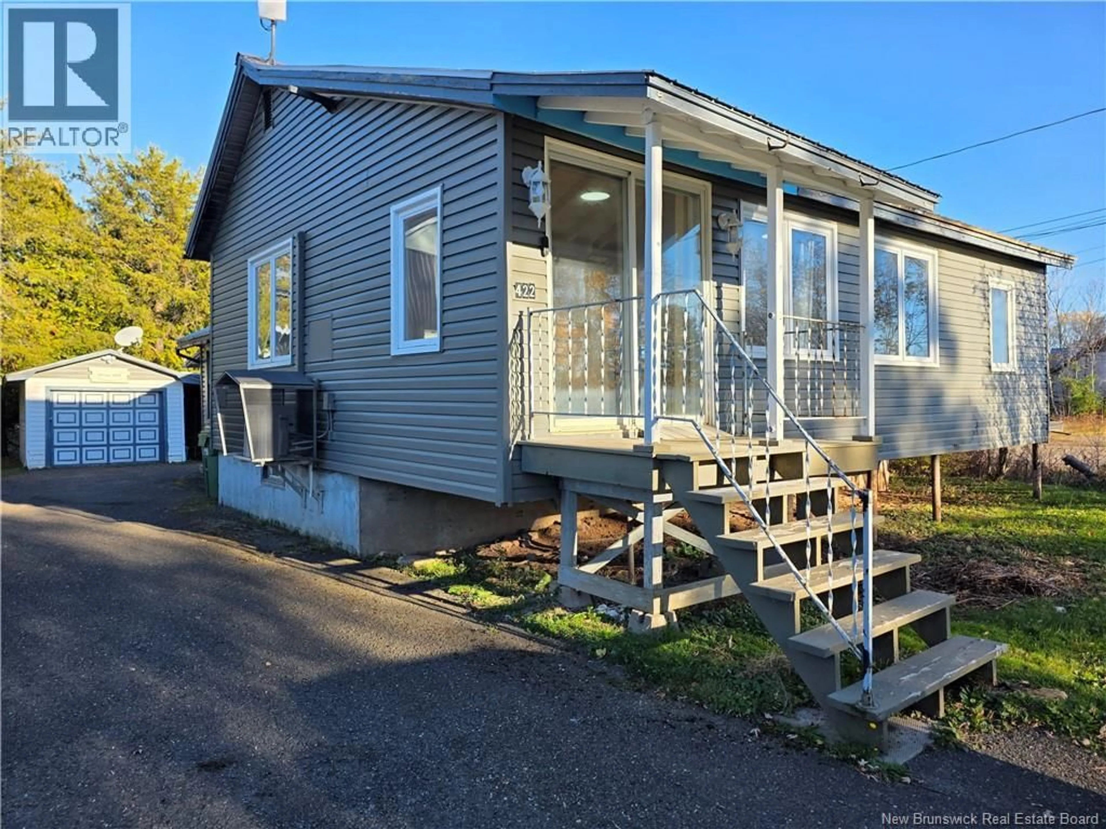 Home with vinyl exterior material, unknown for 422 TOBIQUE STREET, Plaster Rock New Brunswick E7G3Z7