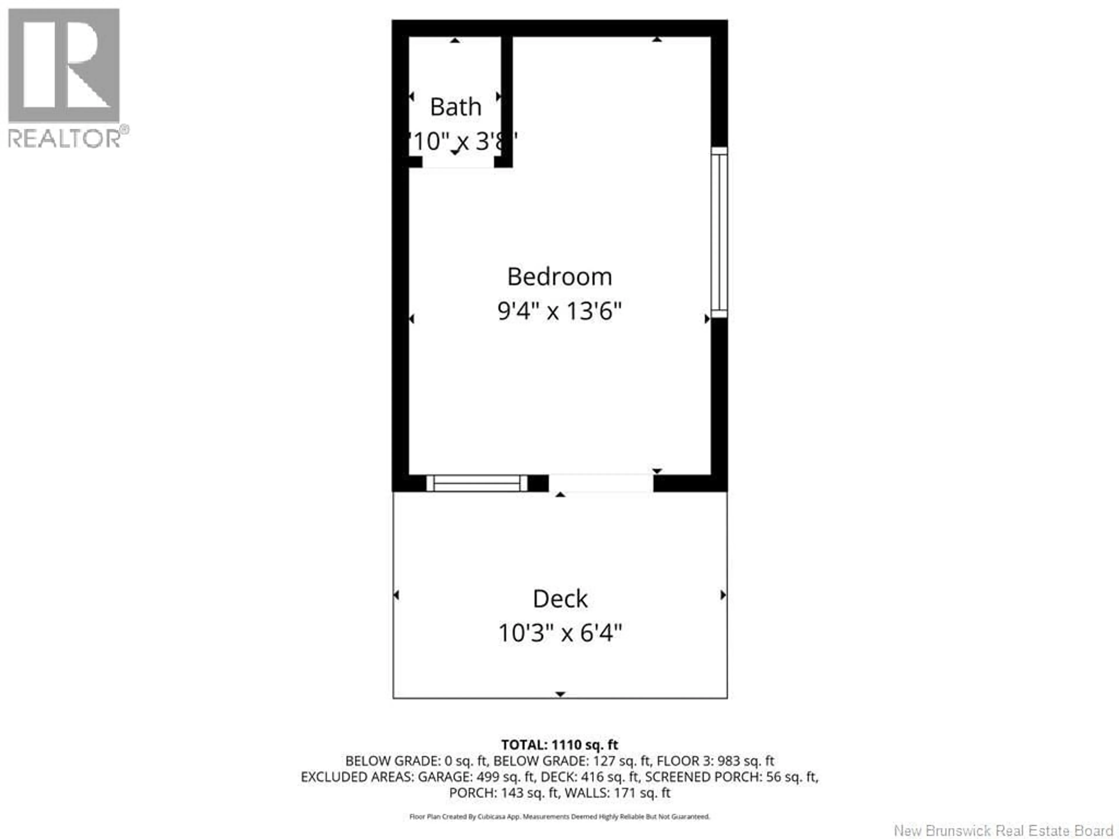 Floor plan for 61 LAVIOLETTE ROAD, Belledune New Brunswick E8G2G3