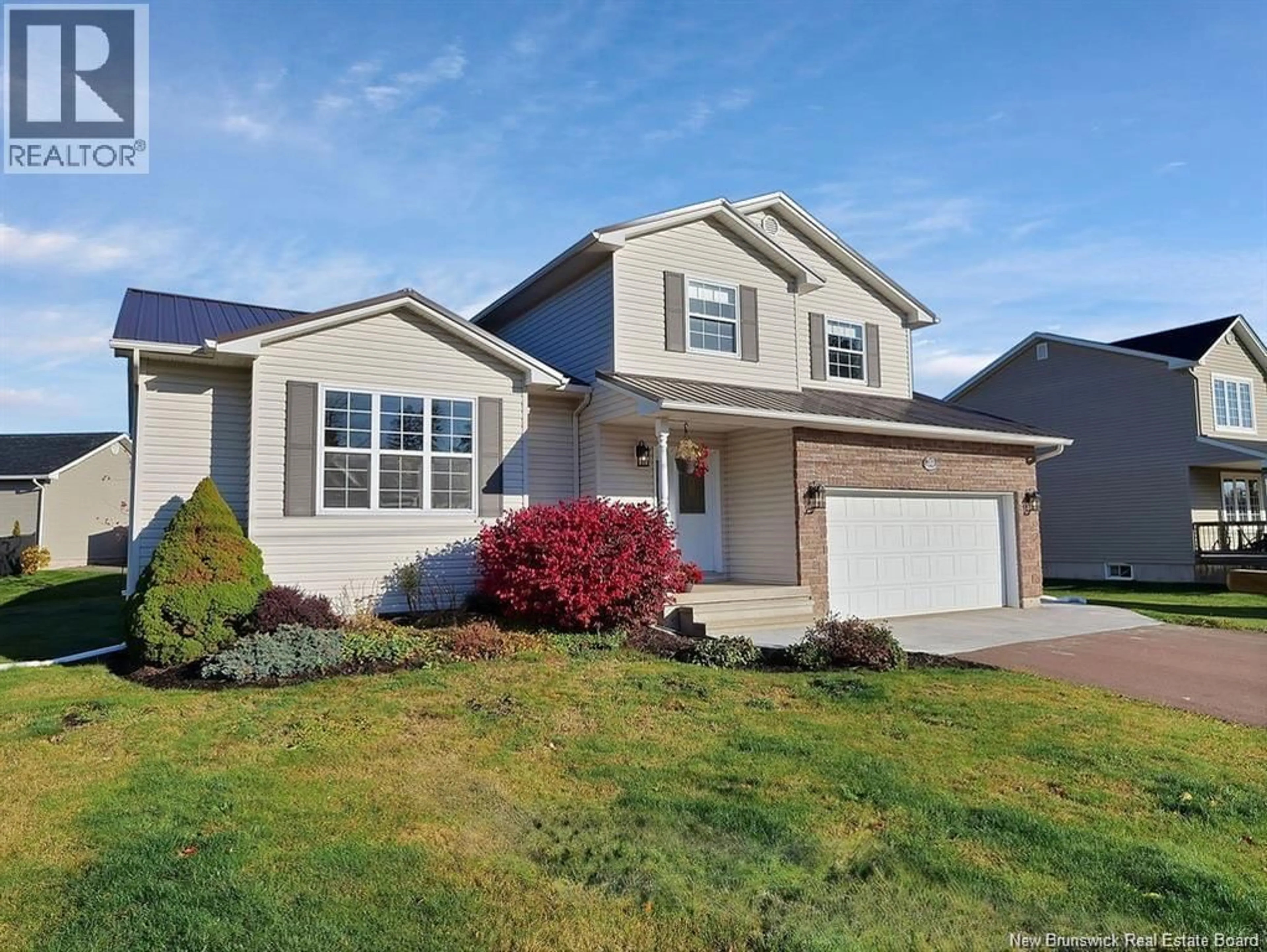 Home with vinyl exterior material, street for 30 ST. MARTINS ROAD, Riverview New Brunswick E1B5N8