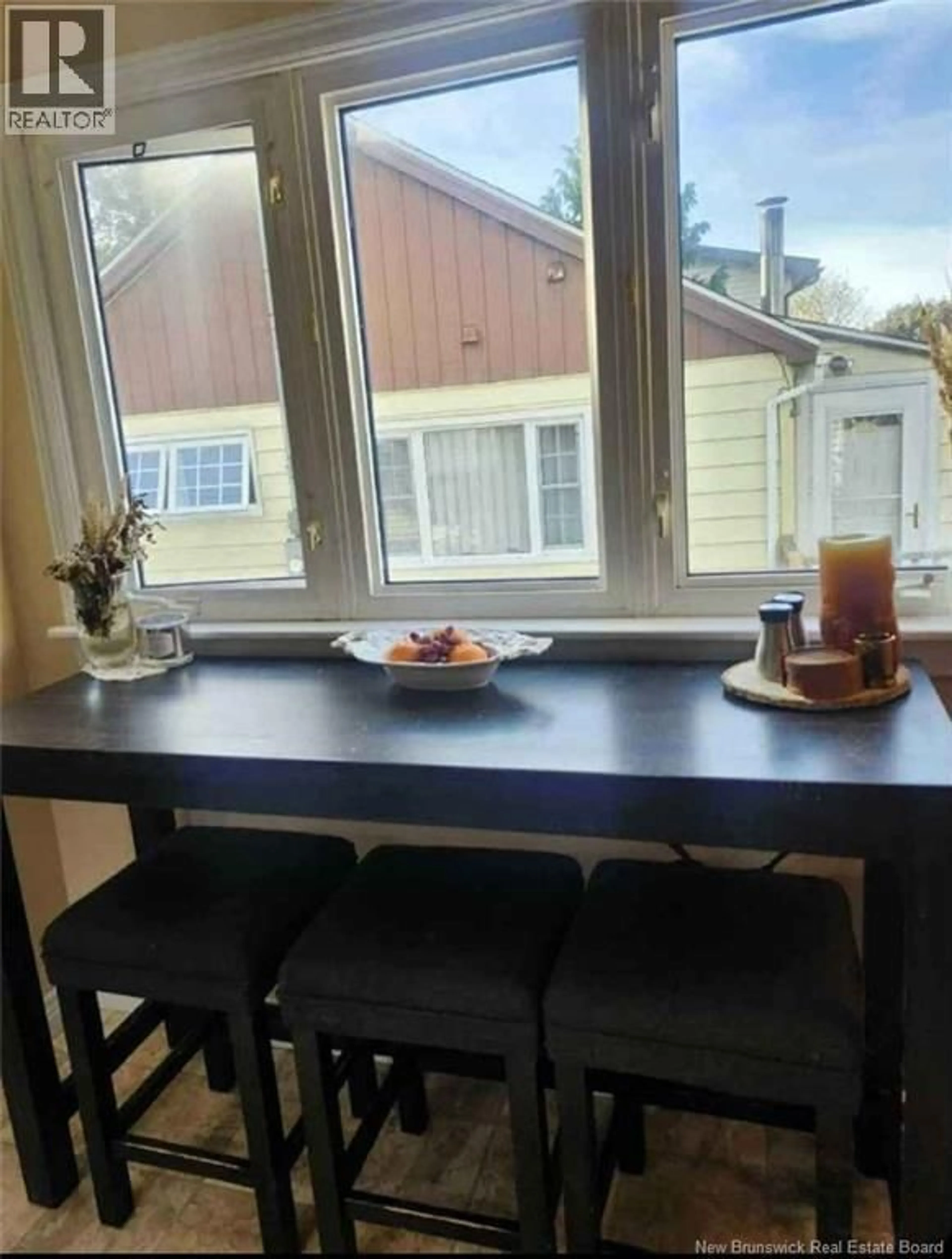 Dining room, wood/laminate floor for 105 BEAVERBROOK AVENUE, Saint John New Brunswick E2K2W8