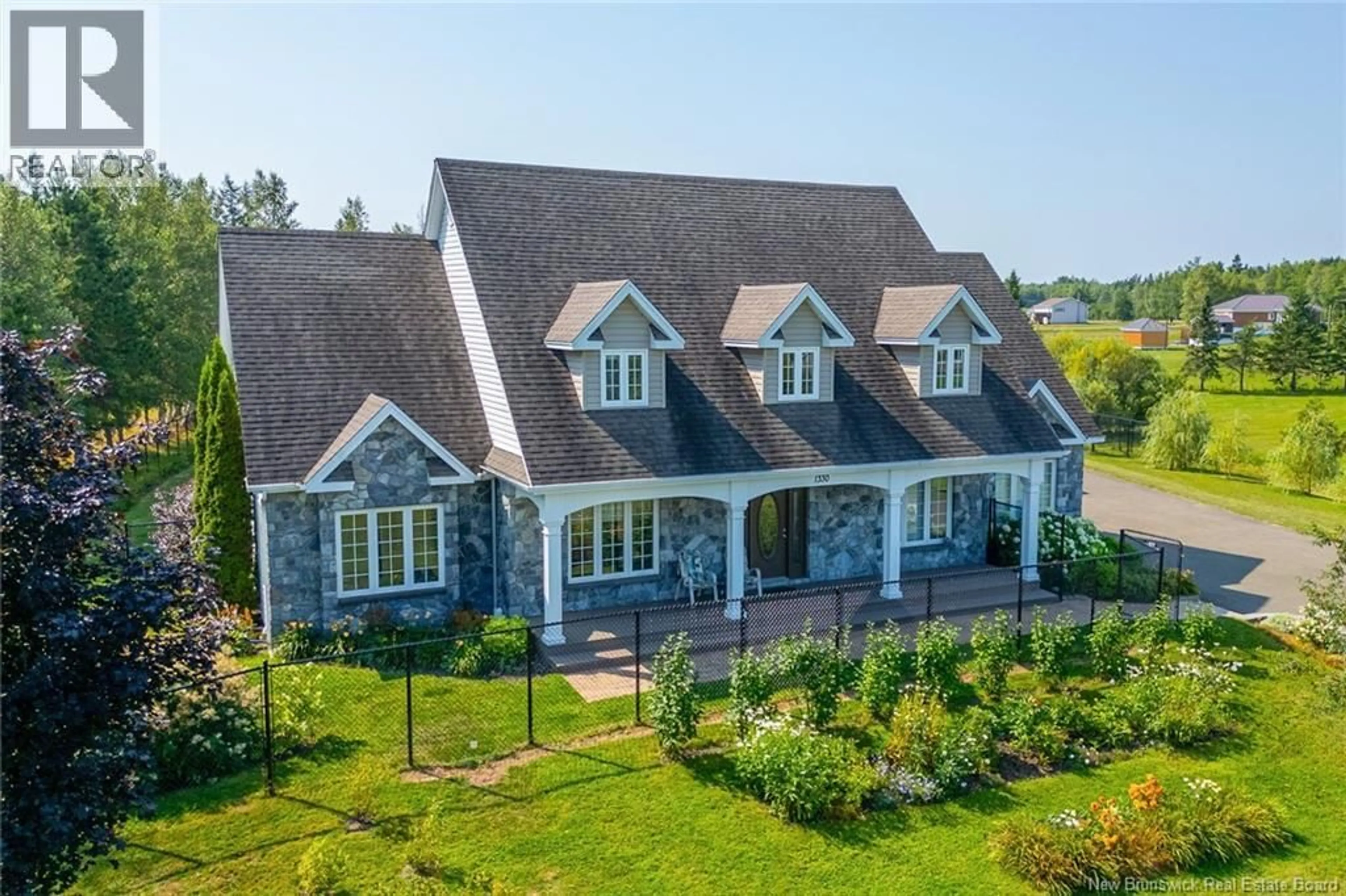 A pic from outside/outdoor area/front of a property/back of a property/a pic from drone, unknown for 1330 ROUTE 933, Haute-Aboujagane New Brunswick E4P5T2