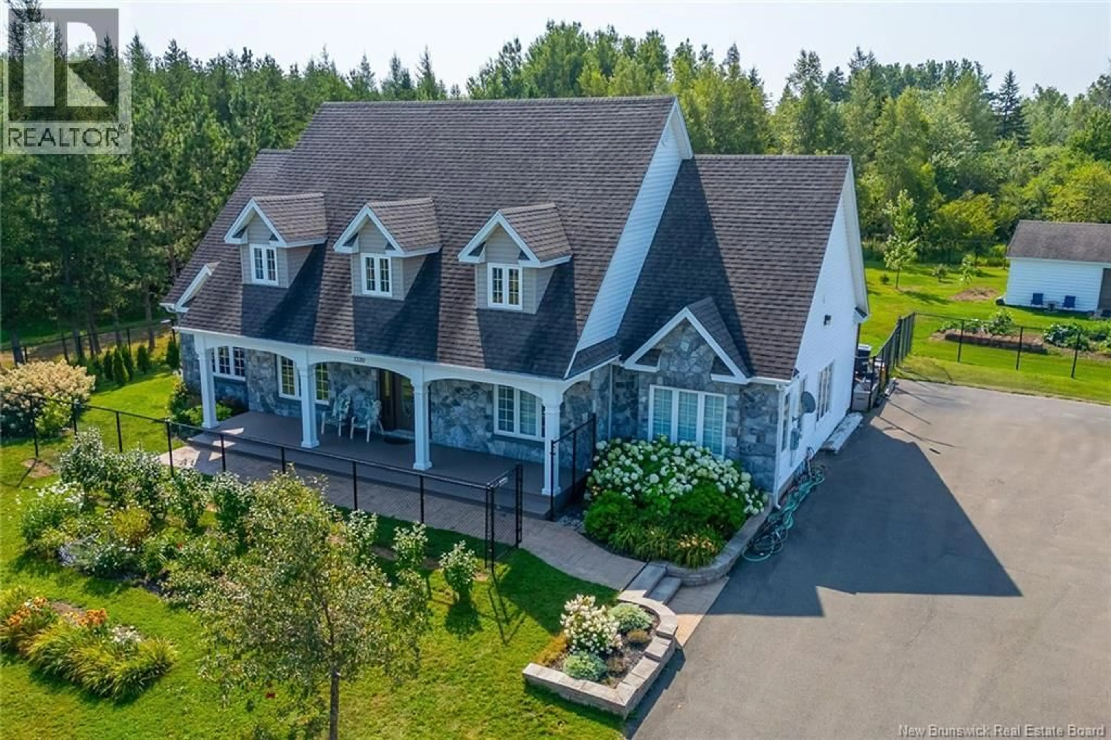 A pic from outside/outdoor area/front of a property/back of a property/a pic from drone, unknown for 1330 ROUTE 933, Haute-Aboujagane New Brunswick E4P5T2