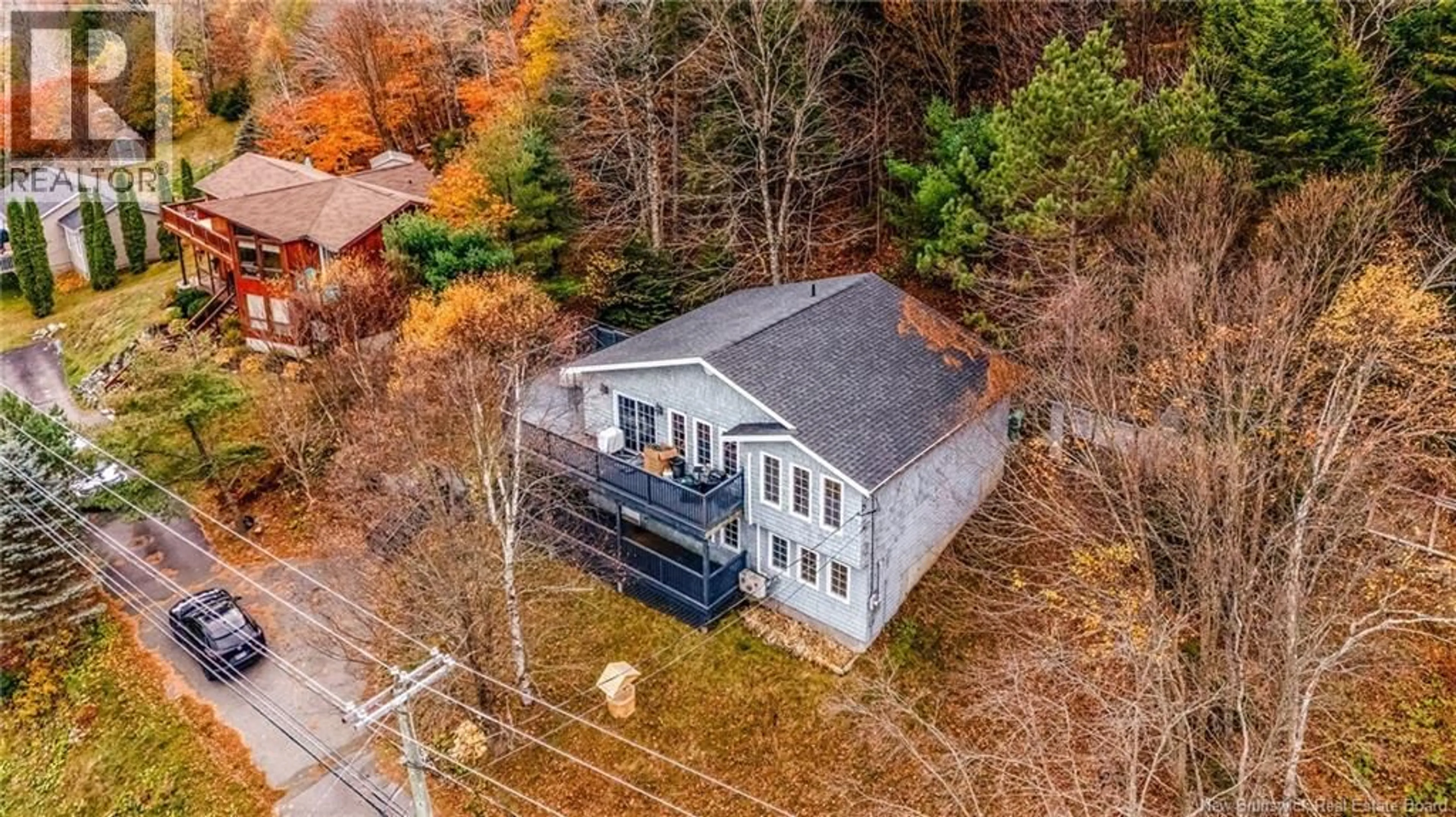 A pic from outside/outdoor area/front of a property/back of a property/a pic from drone, building for 145 WOOLASTOOK, Grand Bay-Westfield New Brunswick E5K1S3