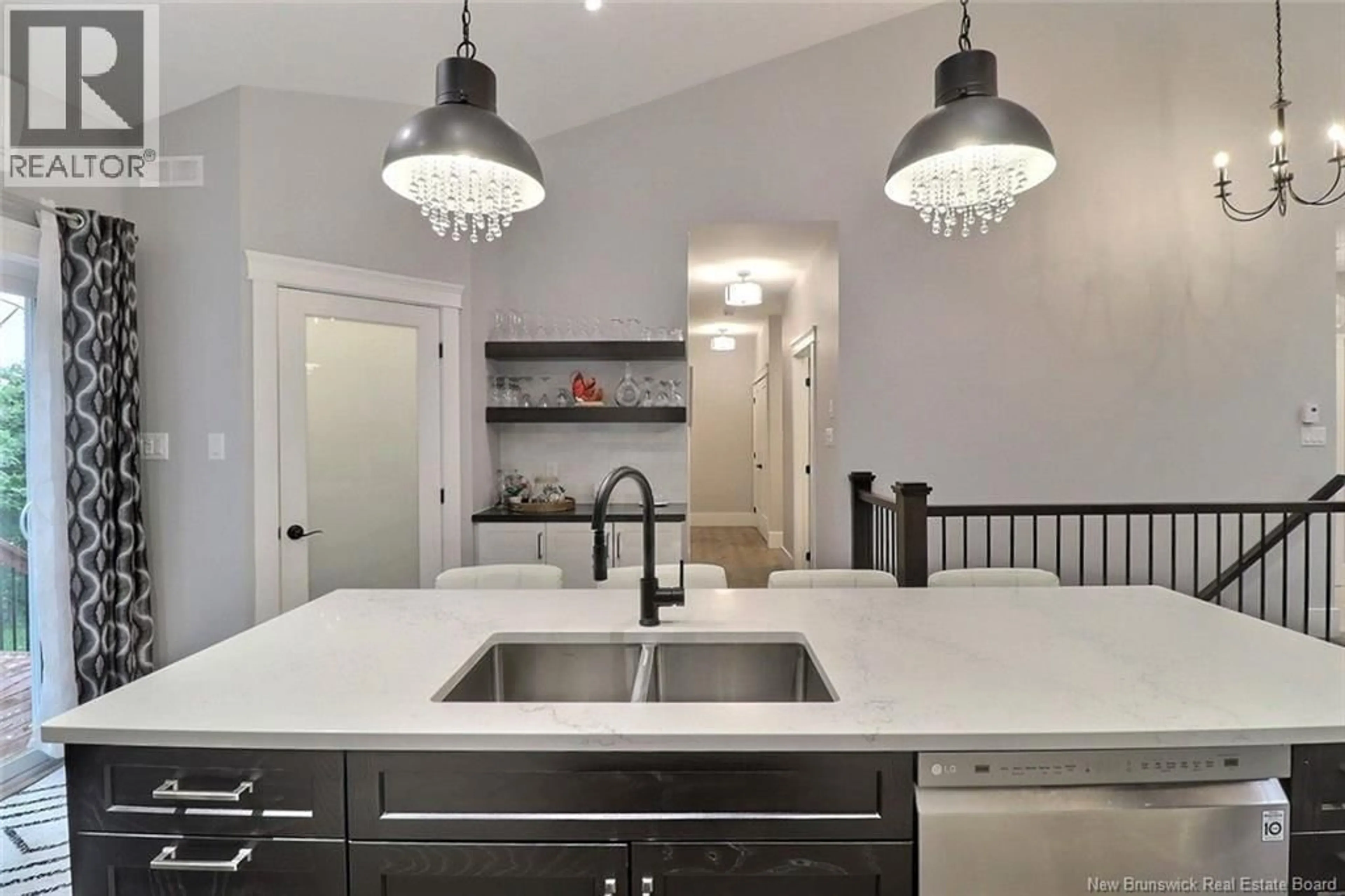 Contemporary kitchen, ceramic/tile floor for 25 DELIA AVENUE, Dieppe New Brunswick E1A6Y7