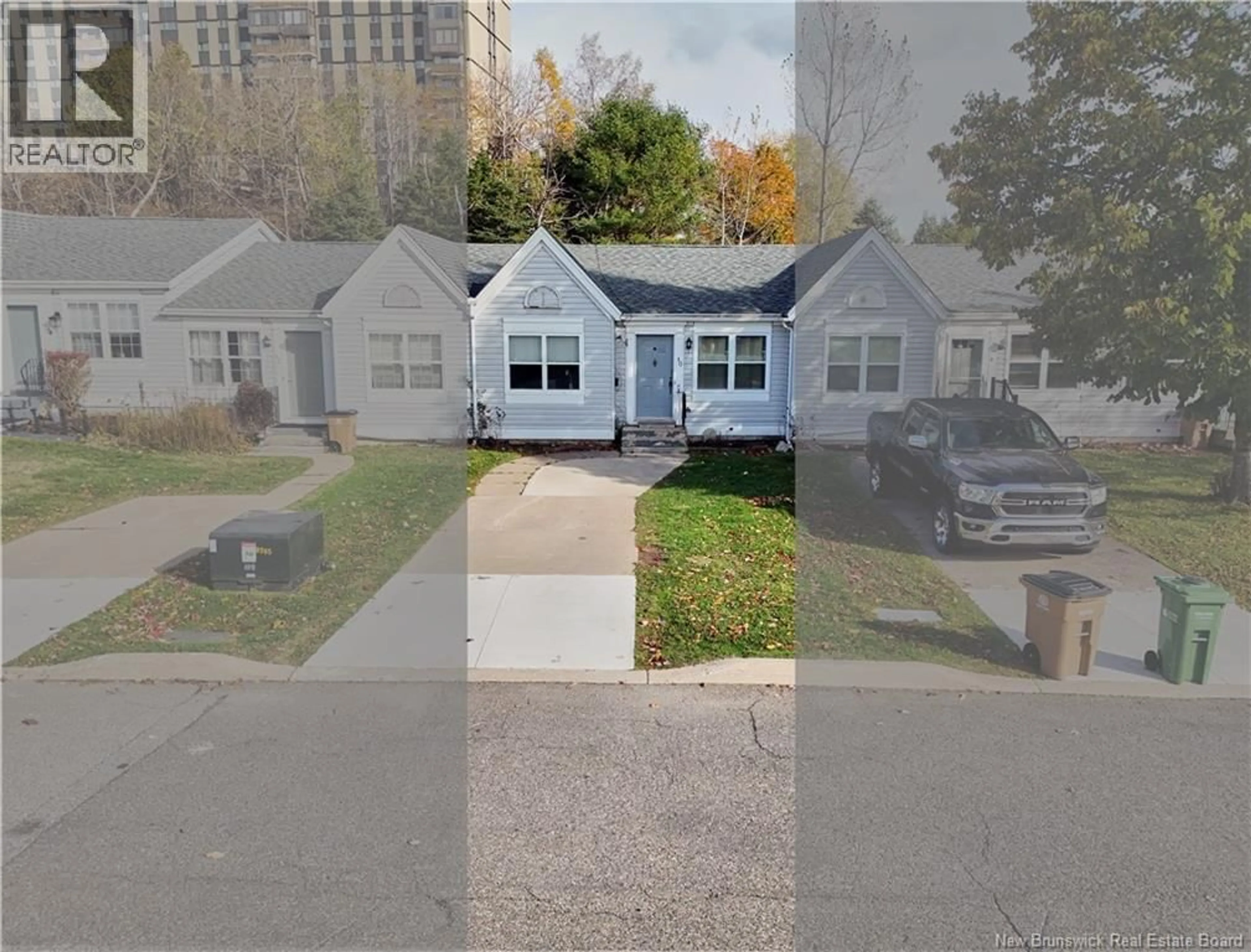 A pic from outside/outdoor area/front of a property/back of a property/a pic from drone, street for 10 BRENTWOOD CRESCENT, Saint John New Brunswick E2K4R4